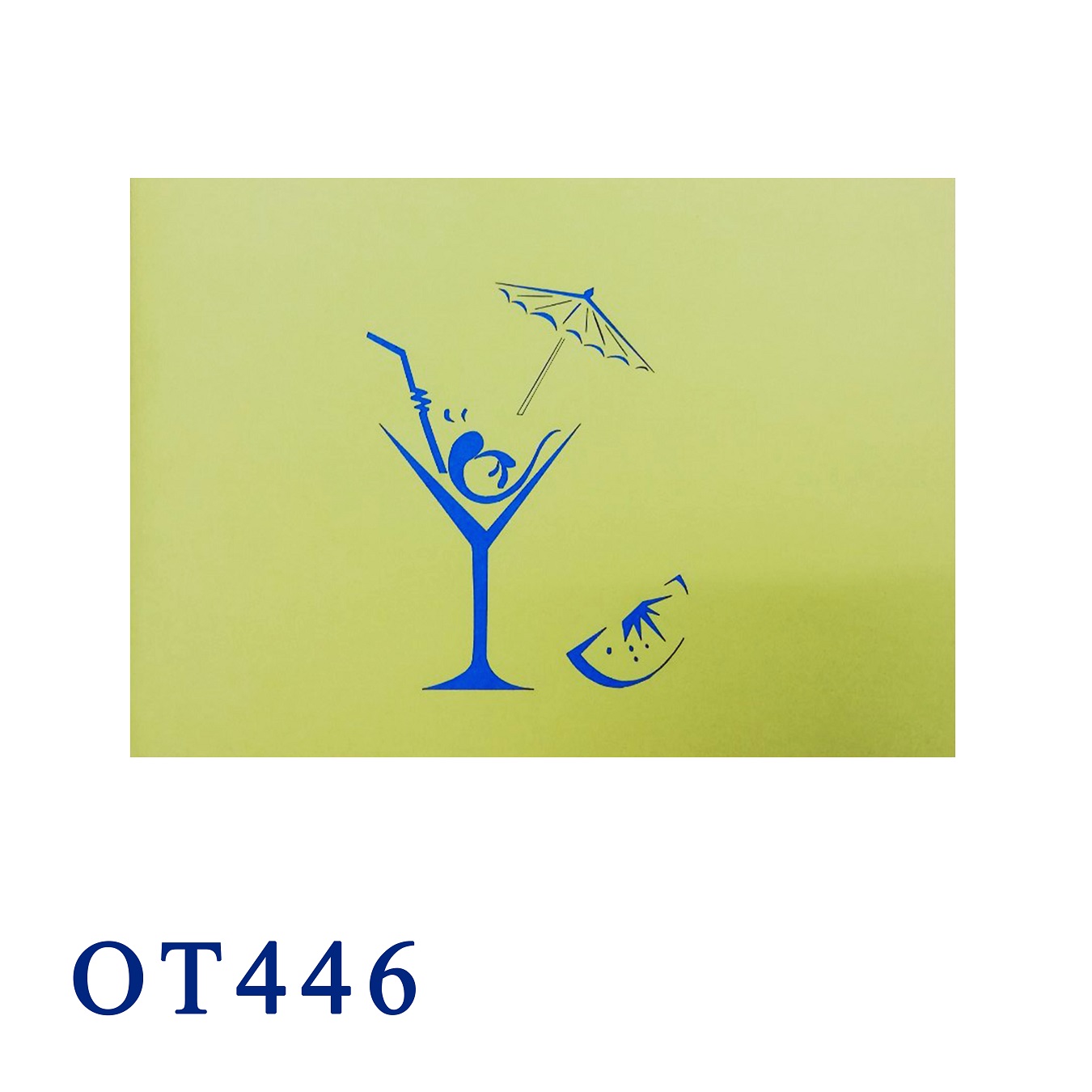 Cocktail Pop Up Card