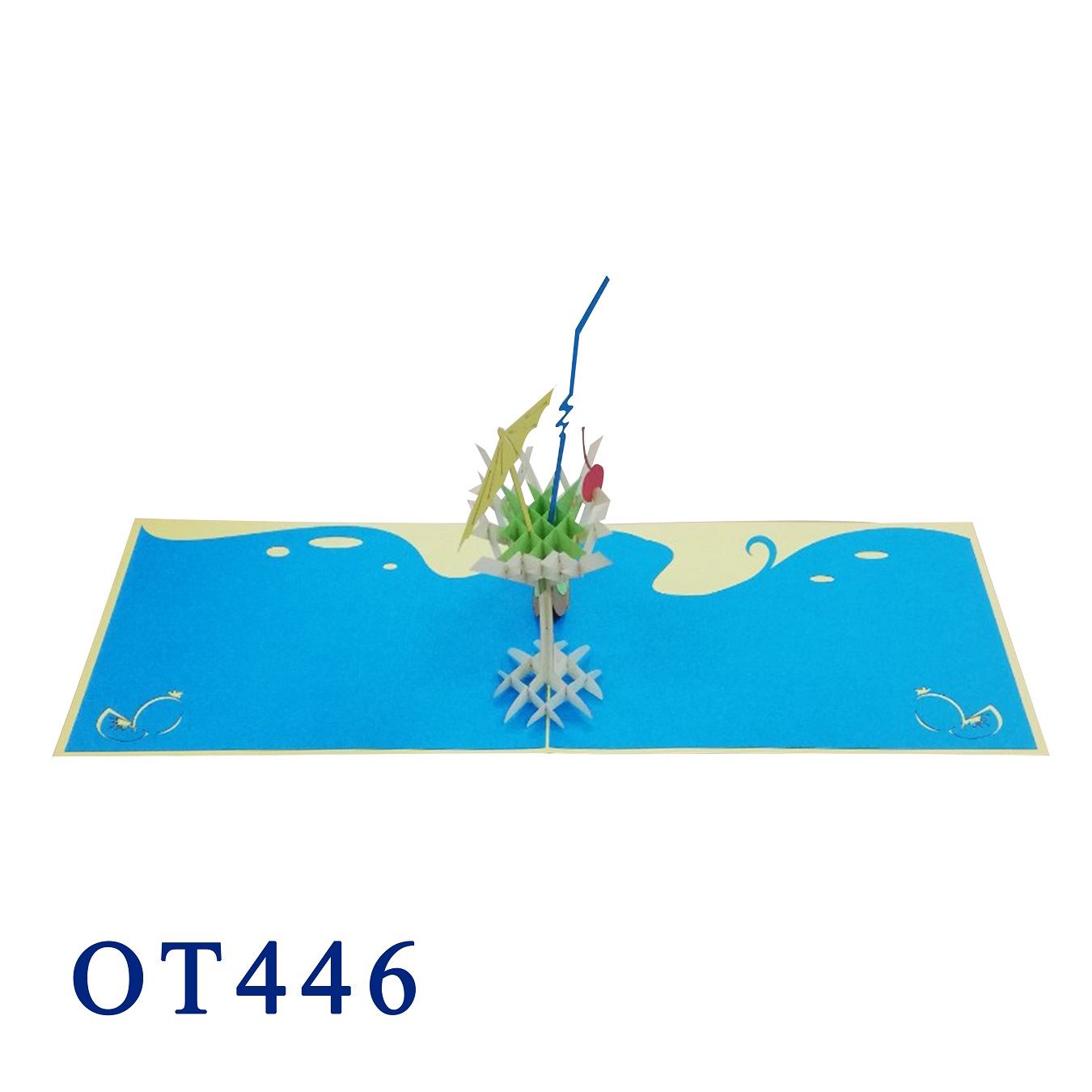 Cocktail Pop Up Card