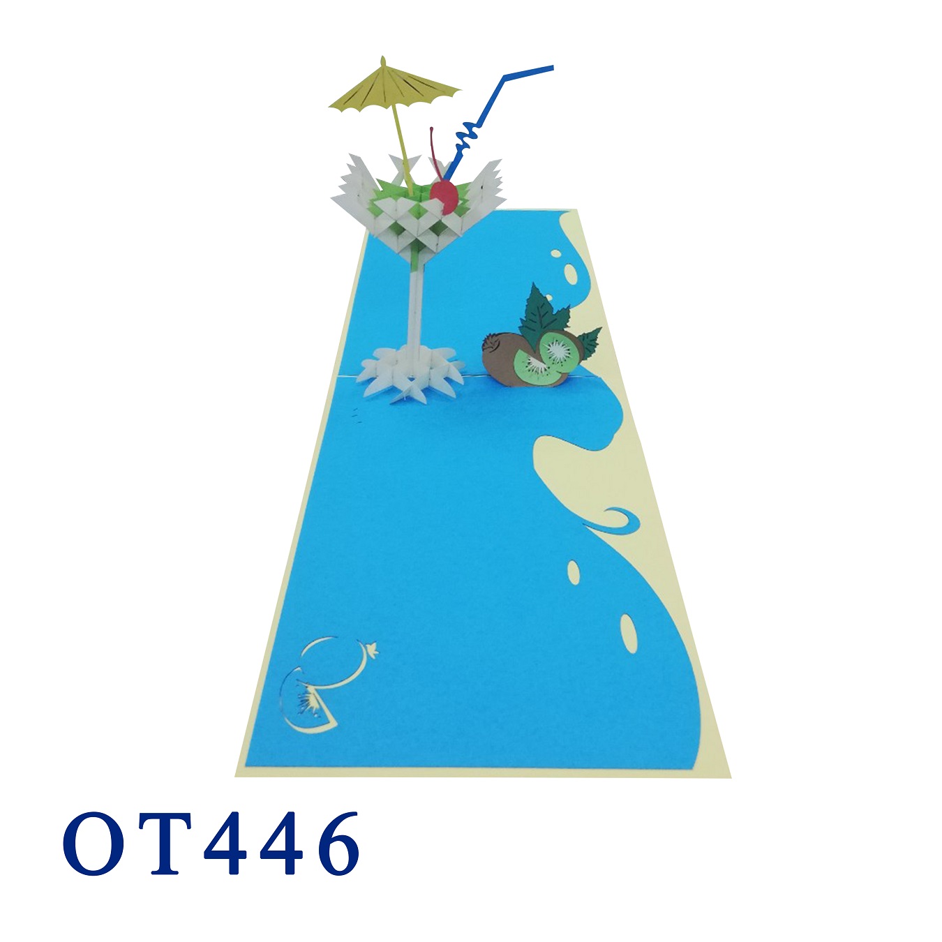 Cocktail Pop Up Card