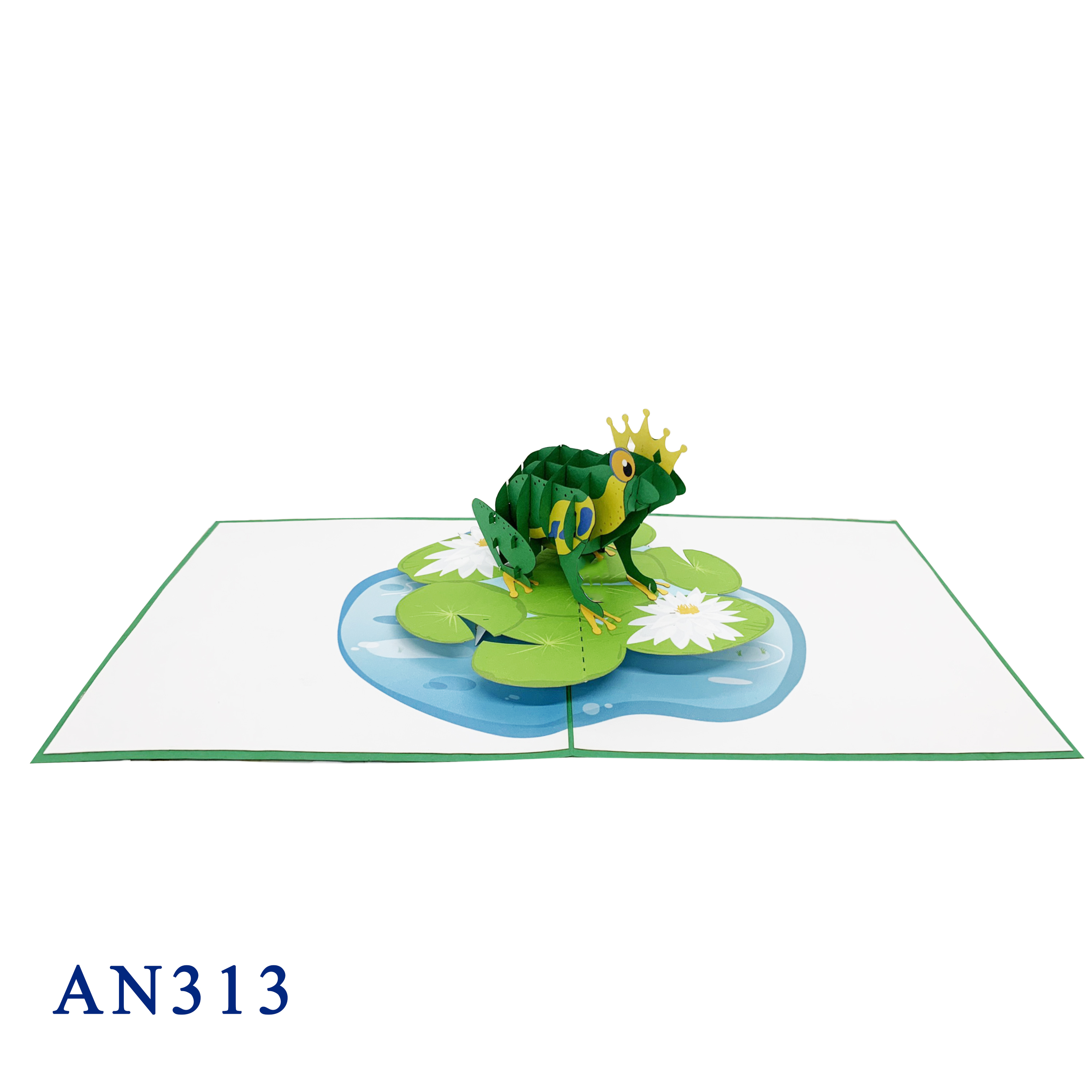Frog Prince Pop Up Card