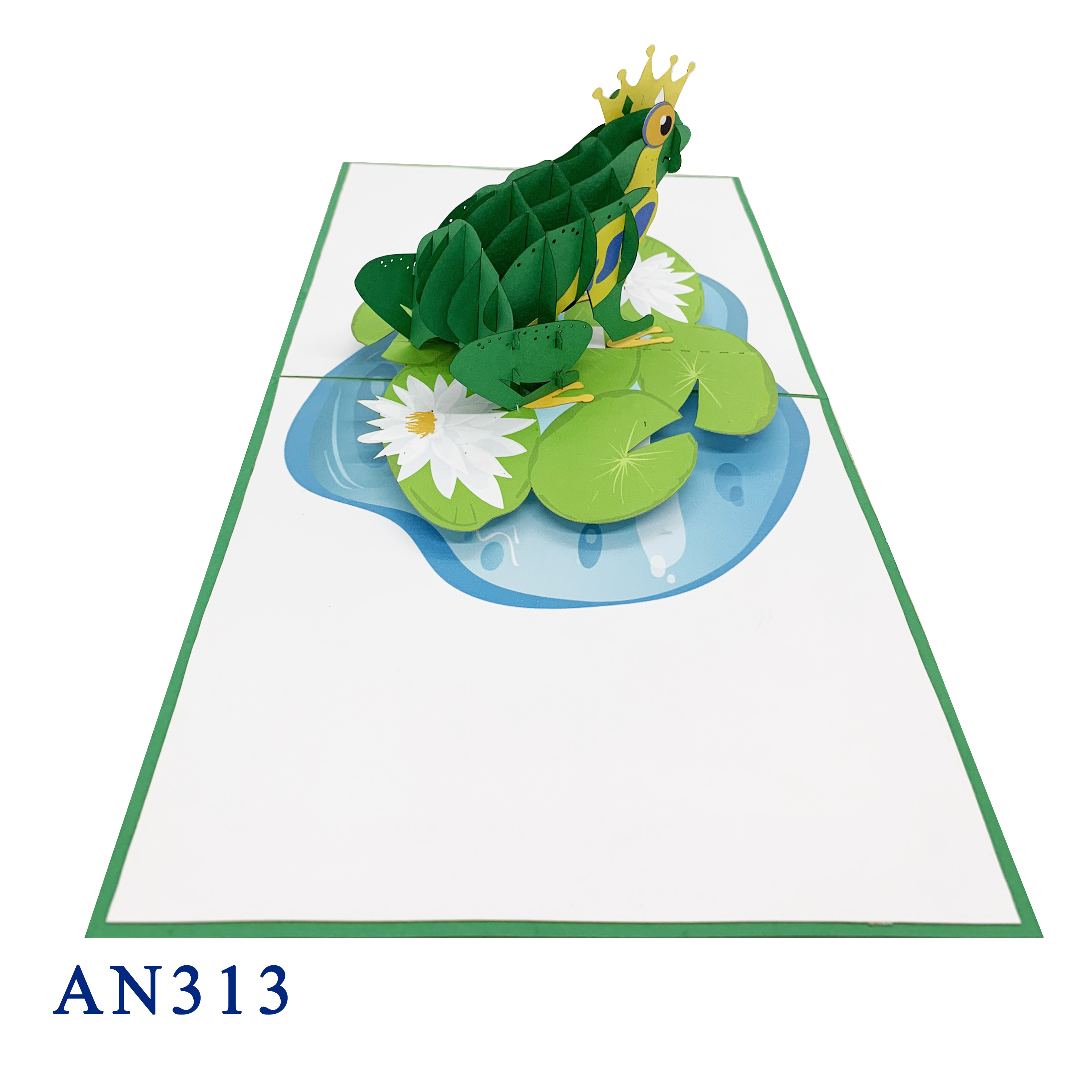 Frog Prince Pop Up Card