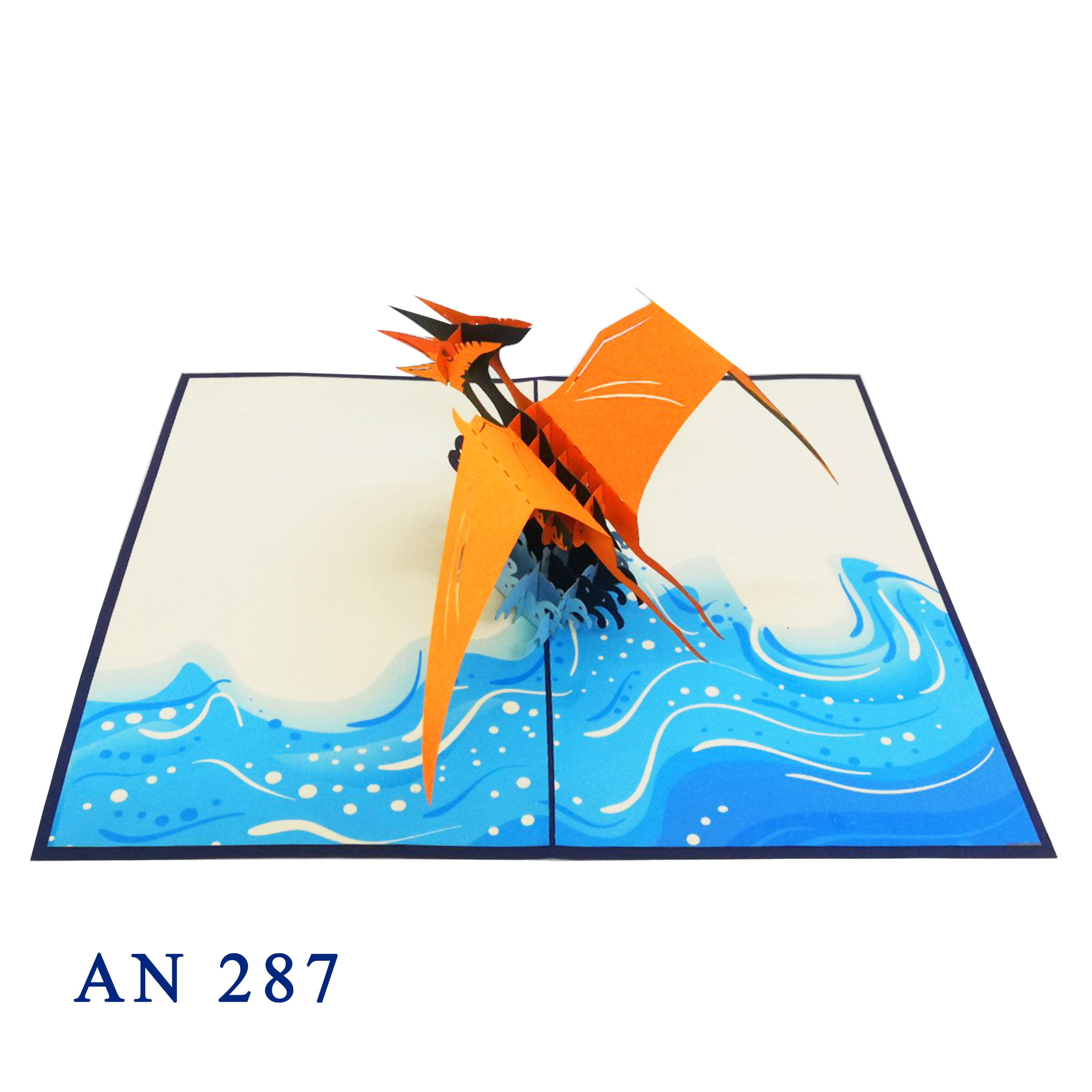 Pterosauria Pop Up Card