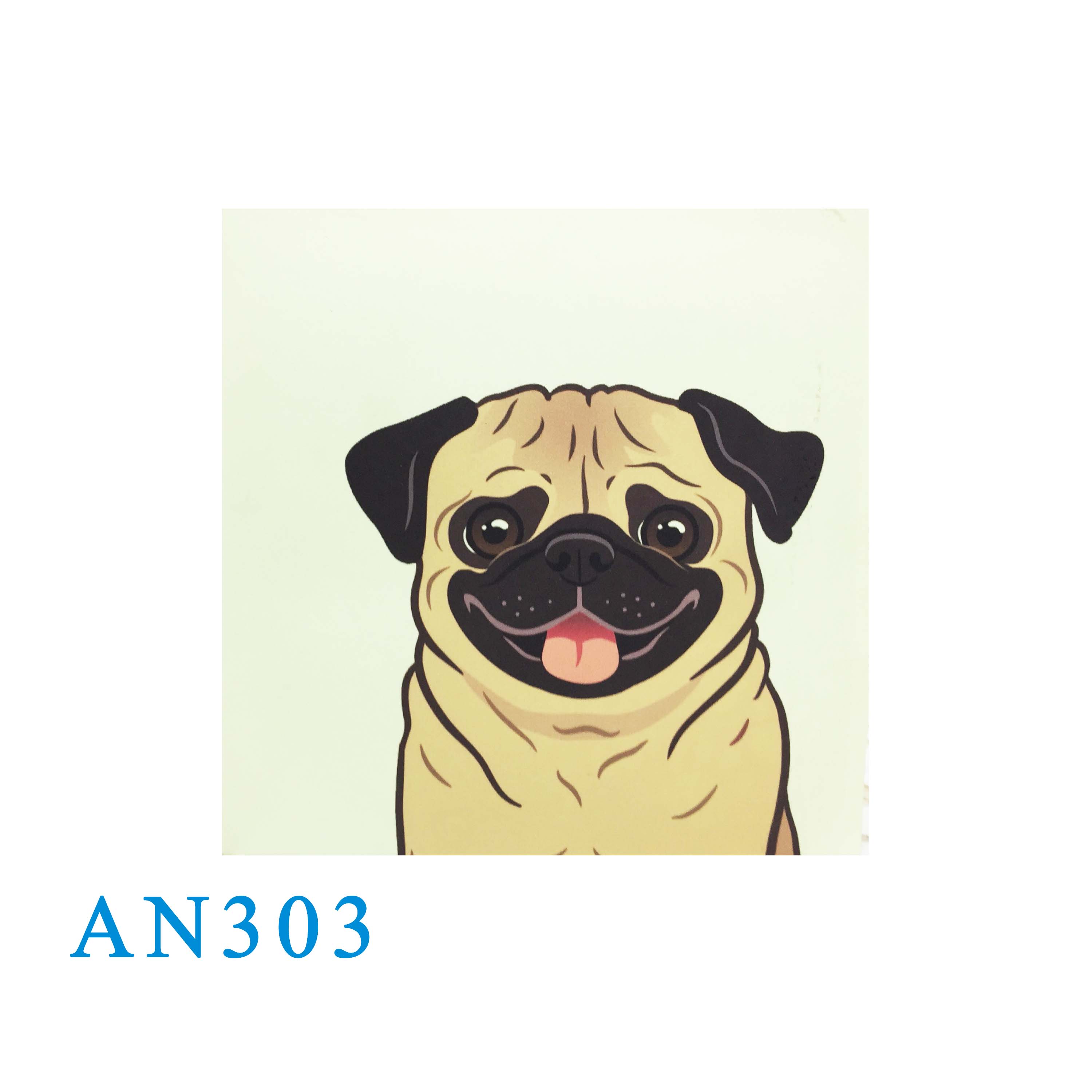 Pug Pop Up Card