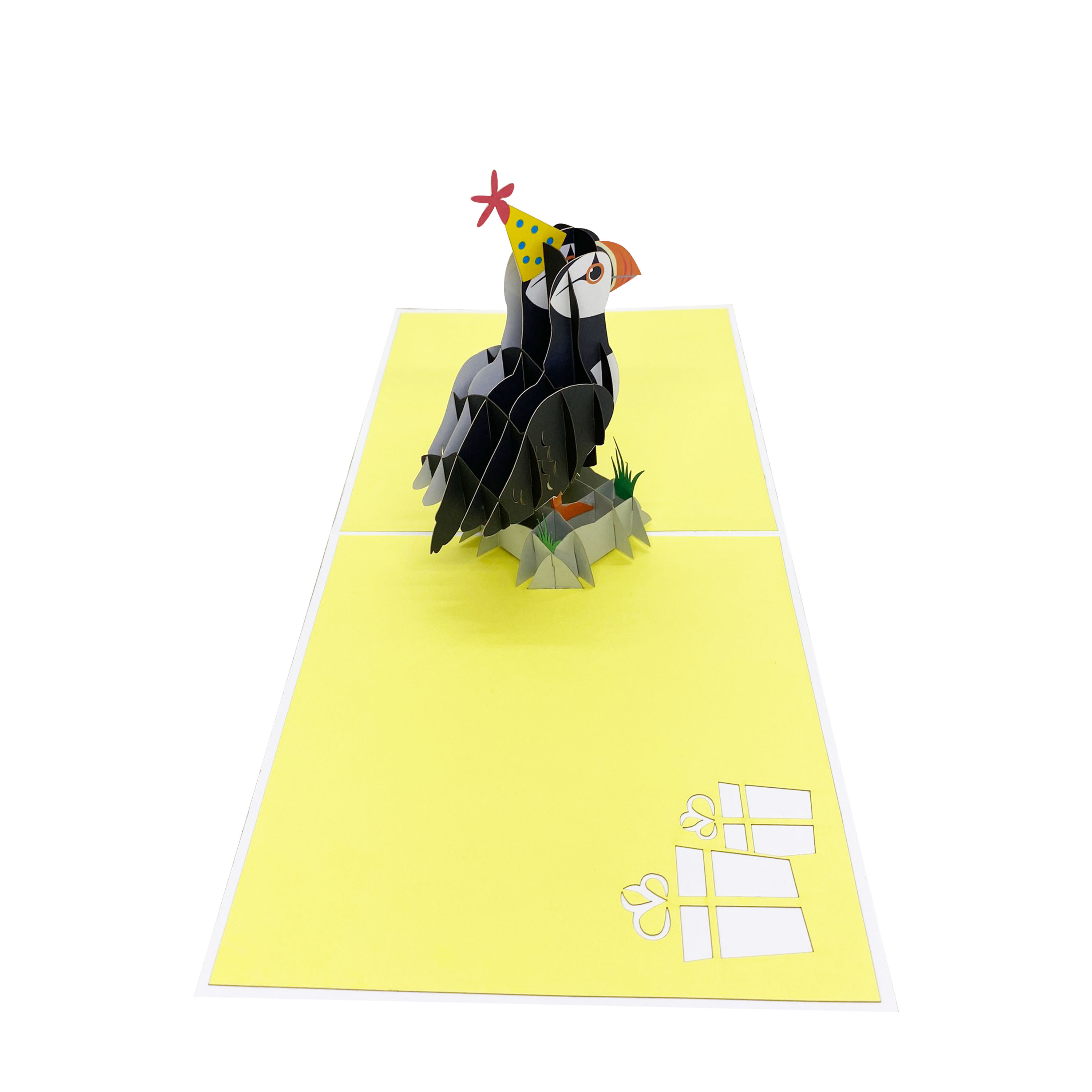 Puffin Pop Up Card