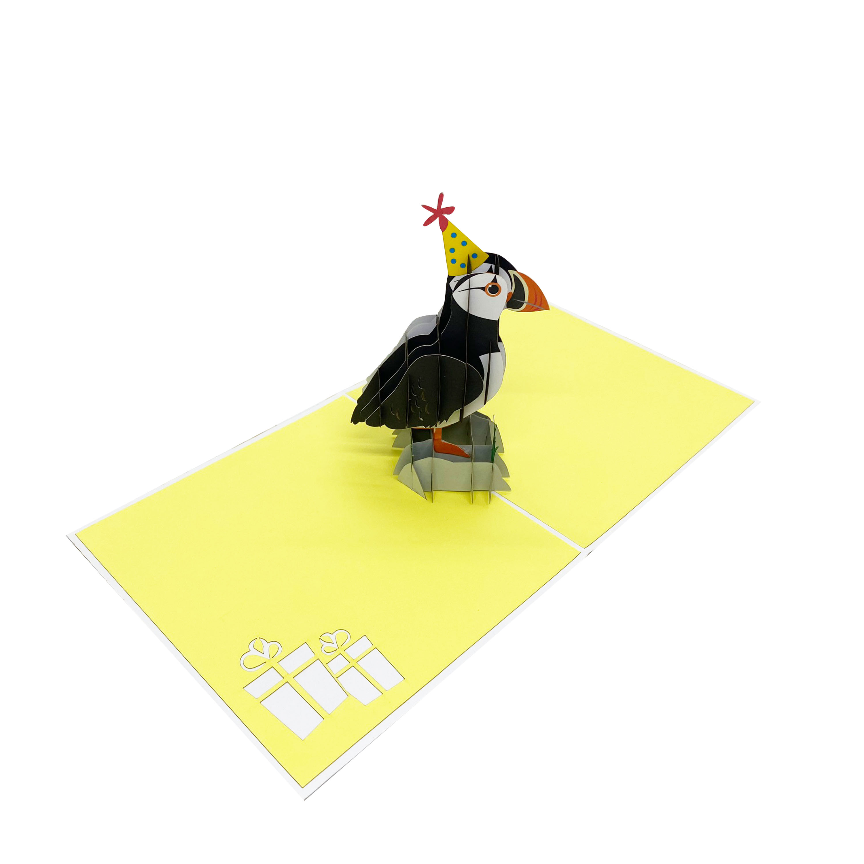 Puffin Pop Up Card