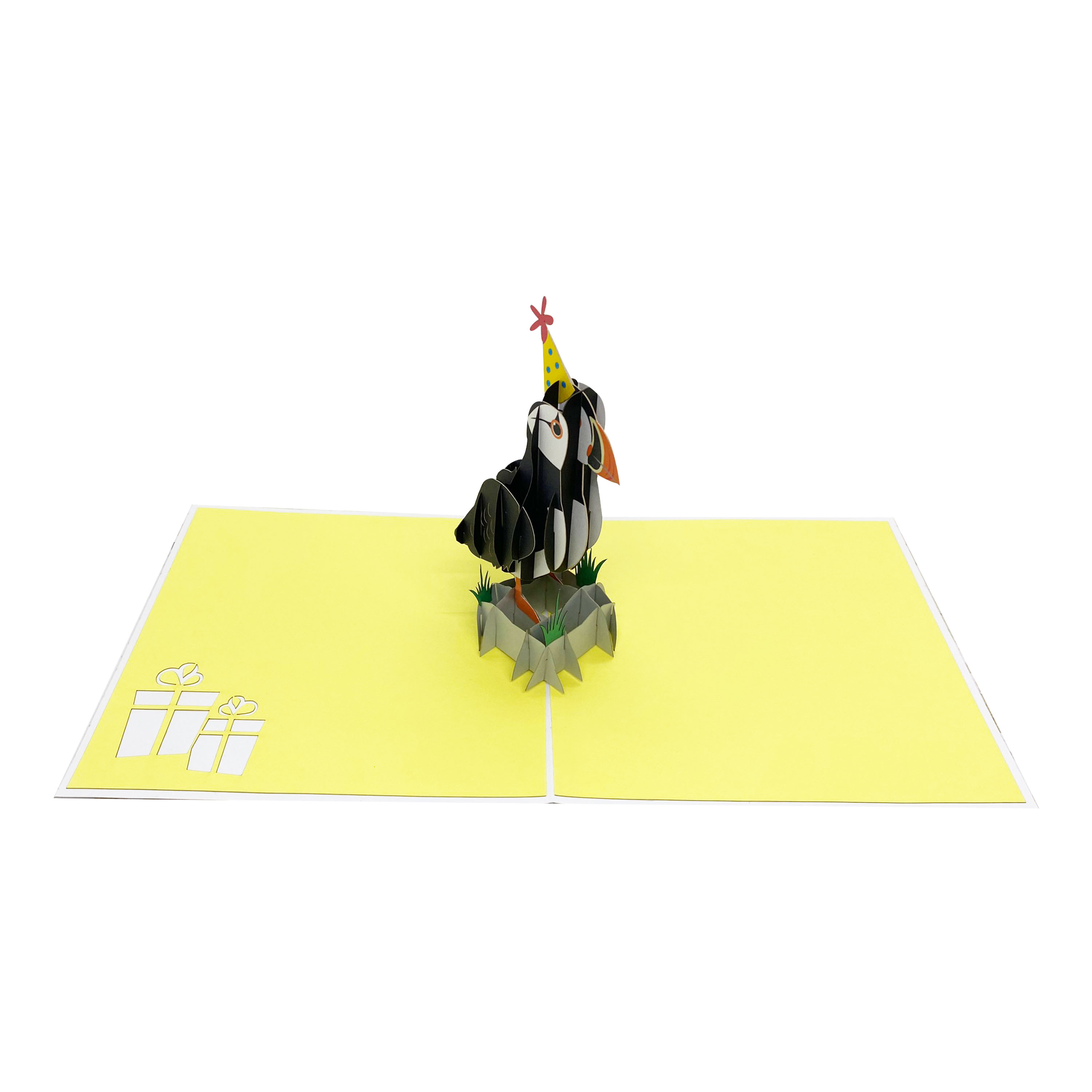 Puffin Pop Up Card