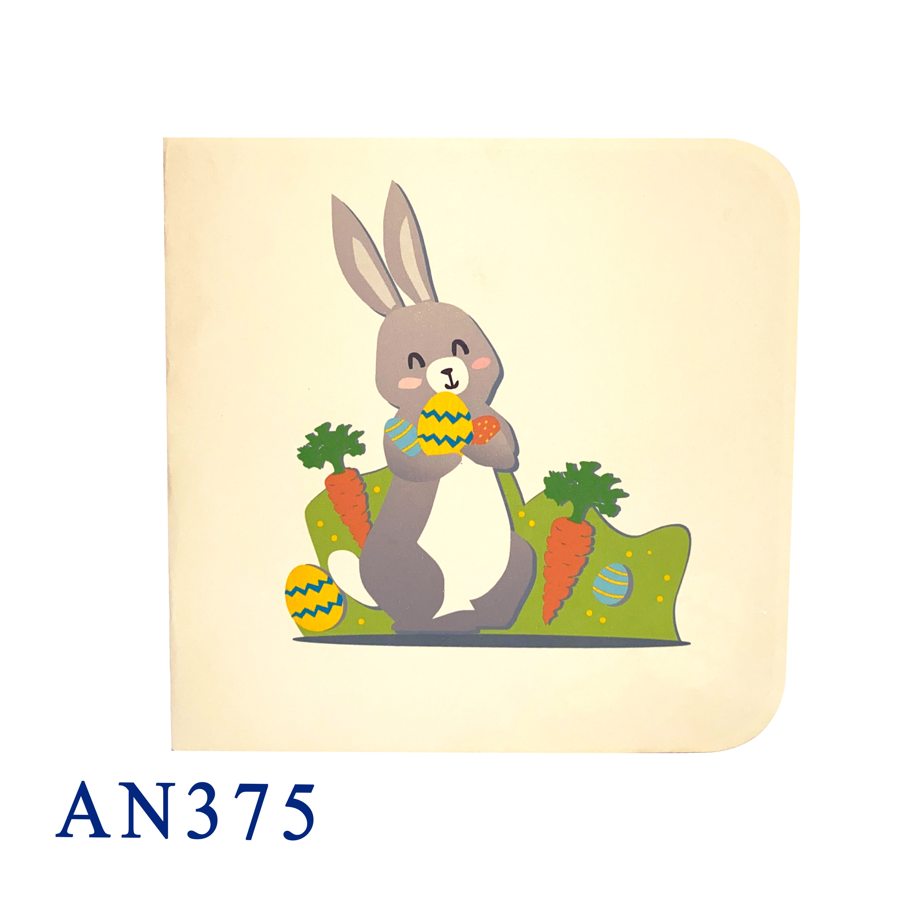 Rabbit Happy Easter Pop Up Card