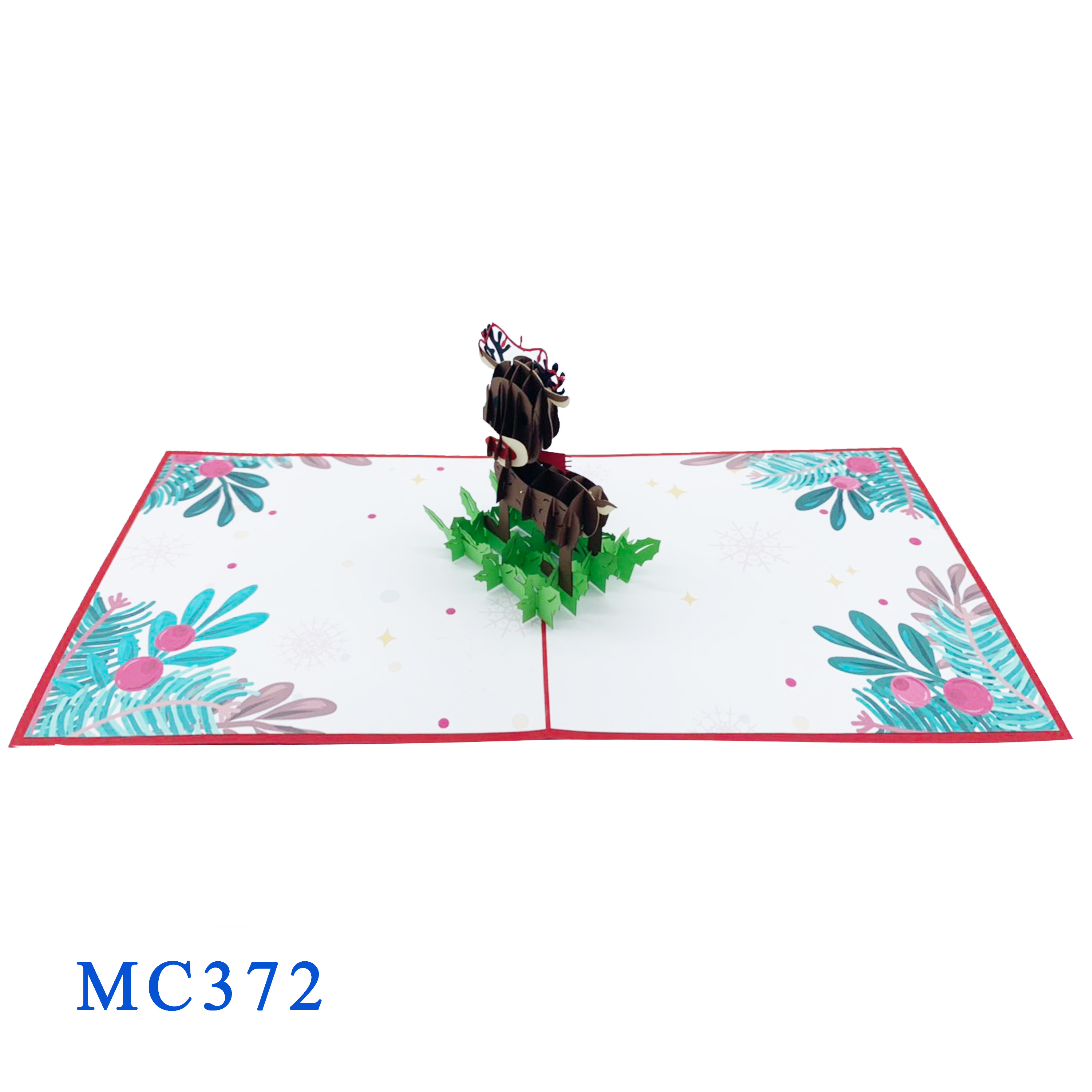 Reindeer Pop Up Card