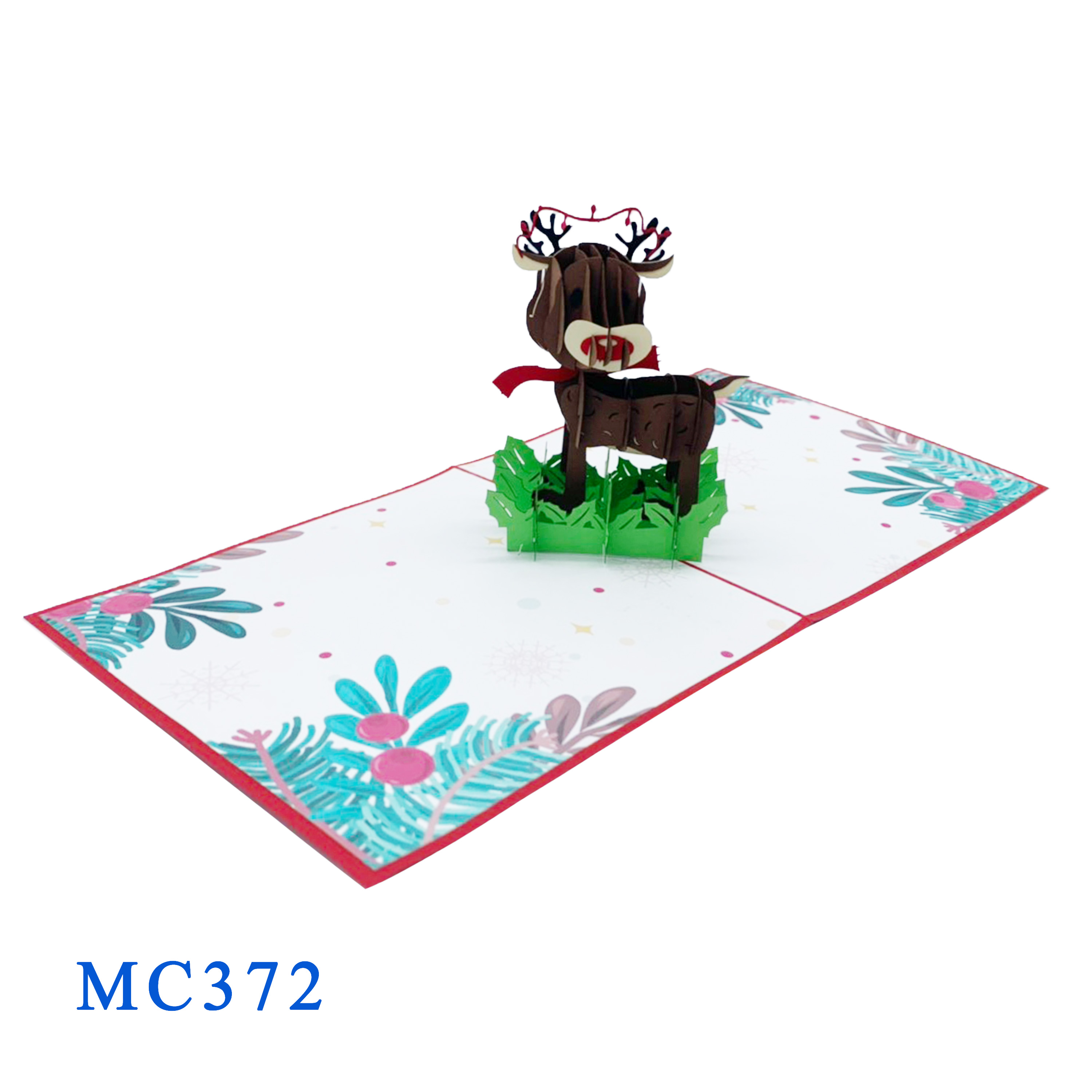 Reindeer Pop Up Card