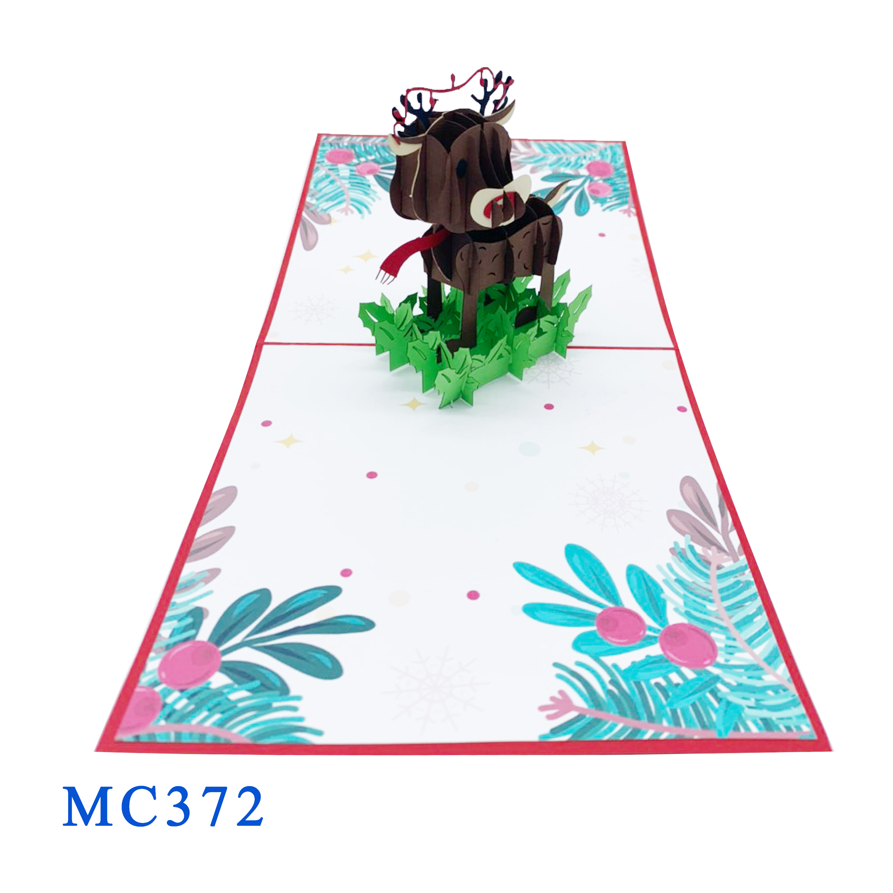 Reindeer Pop Up Card