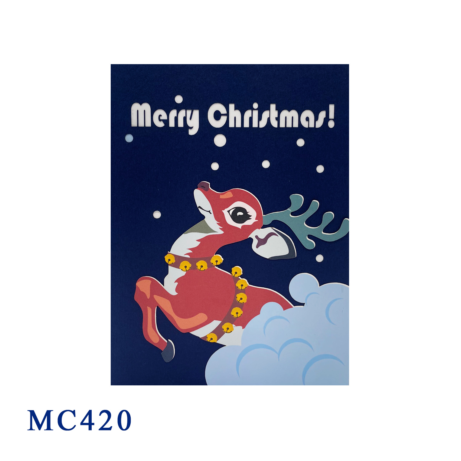 Reindeers Christmas Pop Up Card