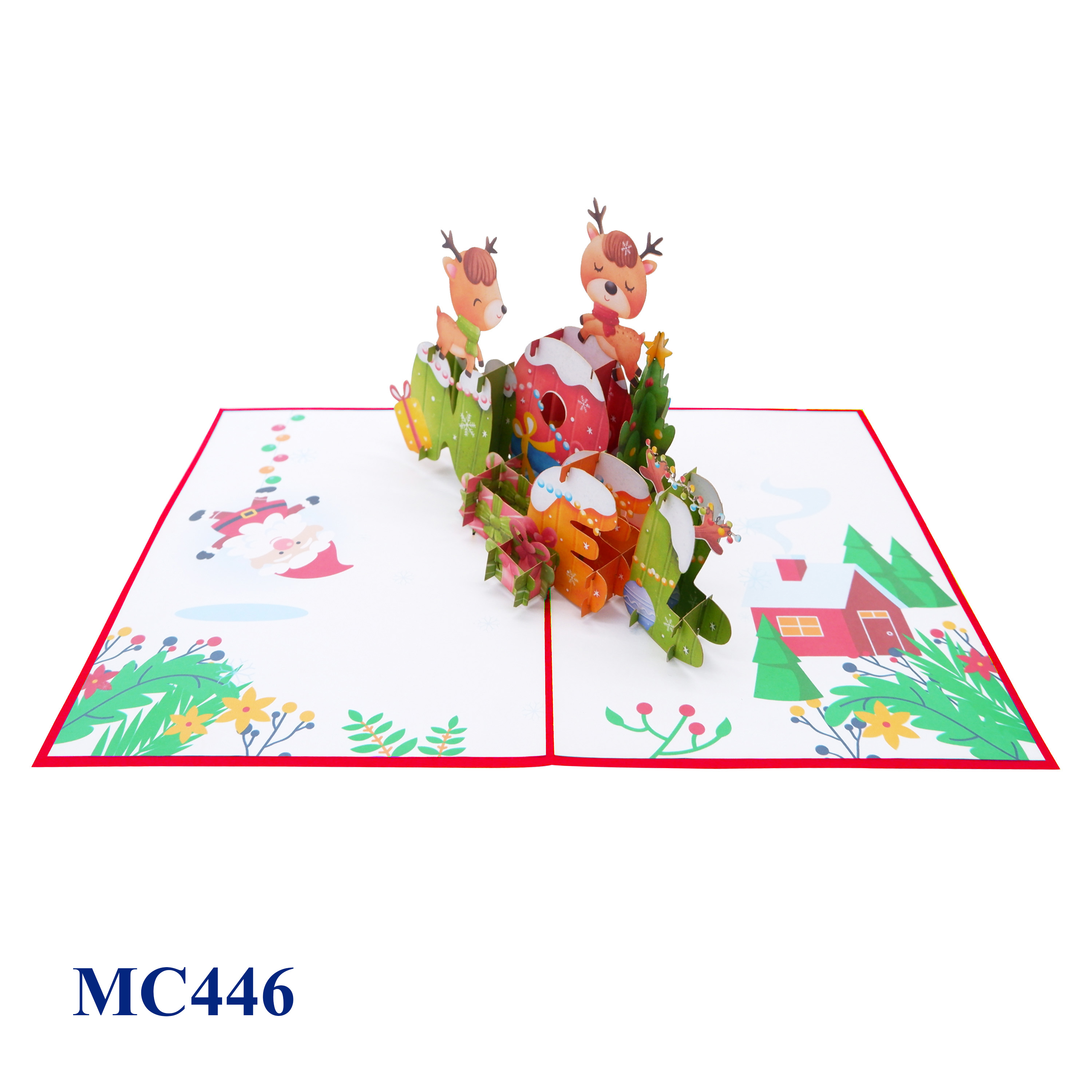 Reindeers Noel Pop Up Card