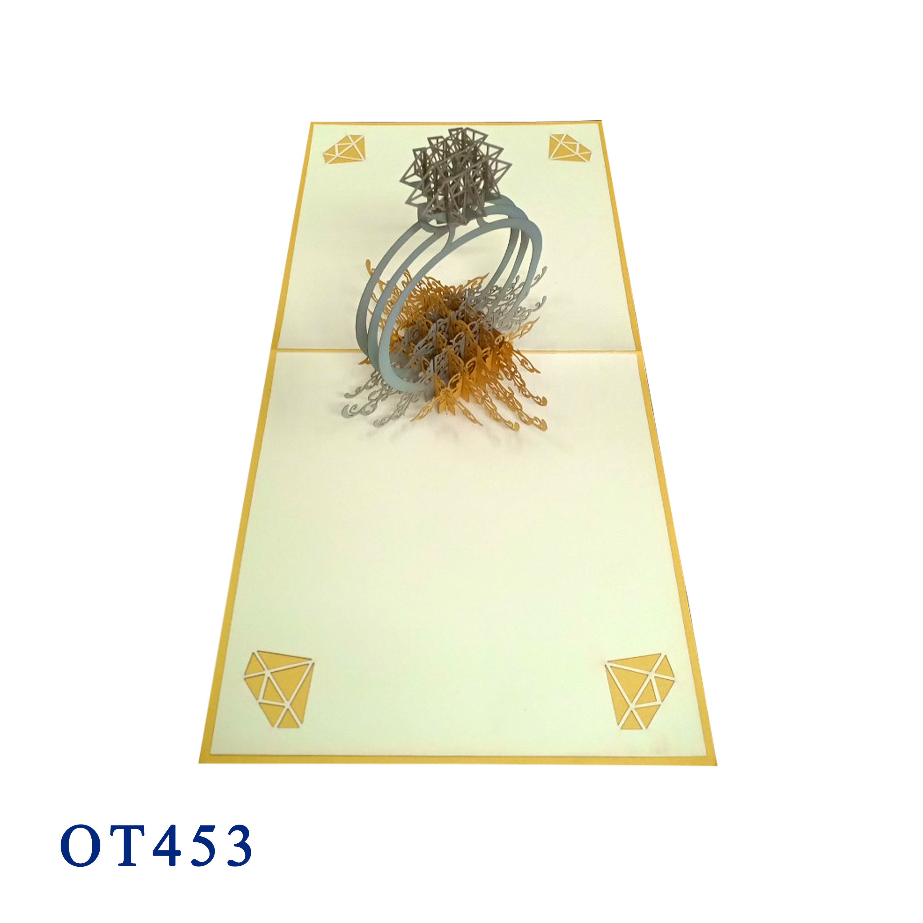 Diamond Ring 3d Pop Up Card