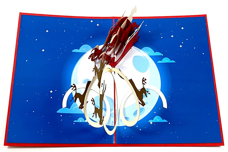 Santa Claus Pop Up Card