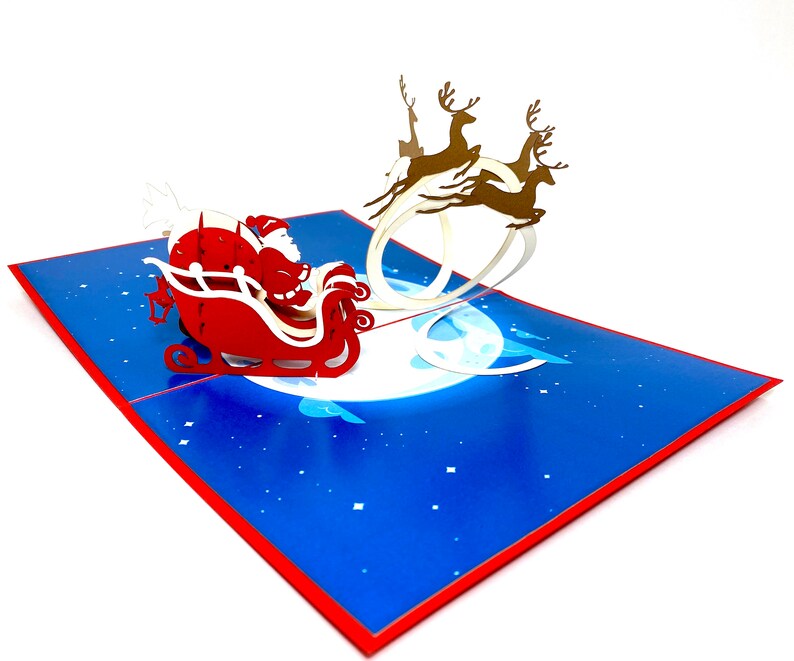 Santa Claus Pop Up Card