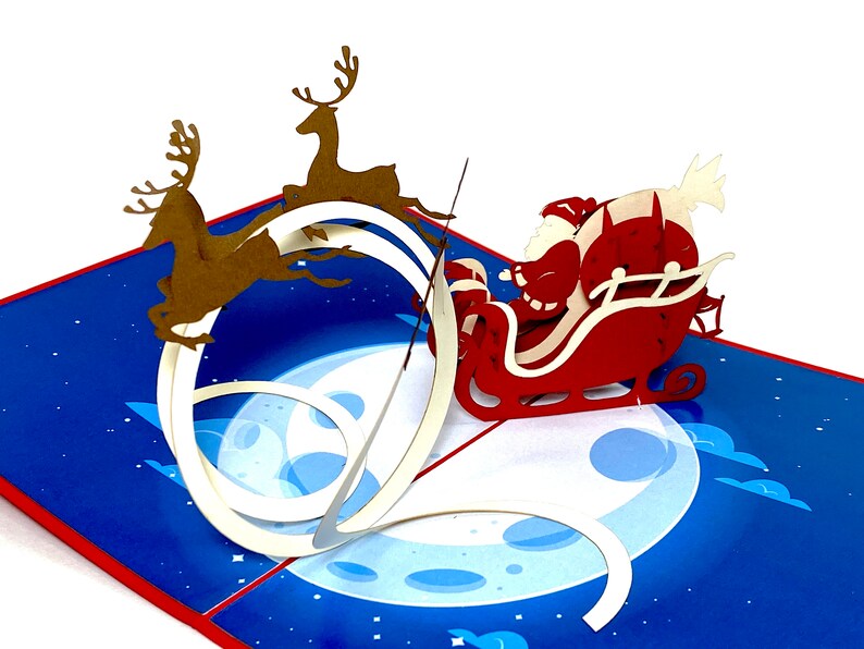 Santa Claus Pop Up Card