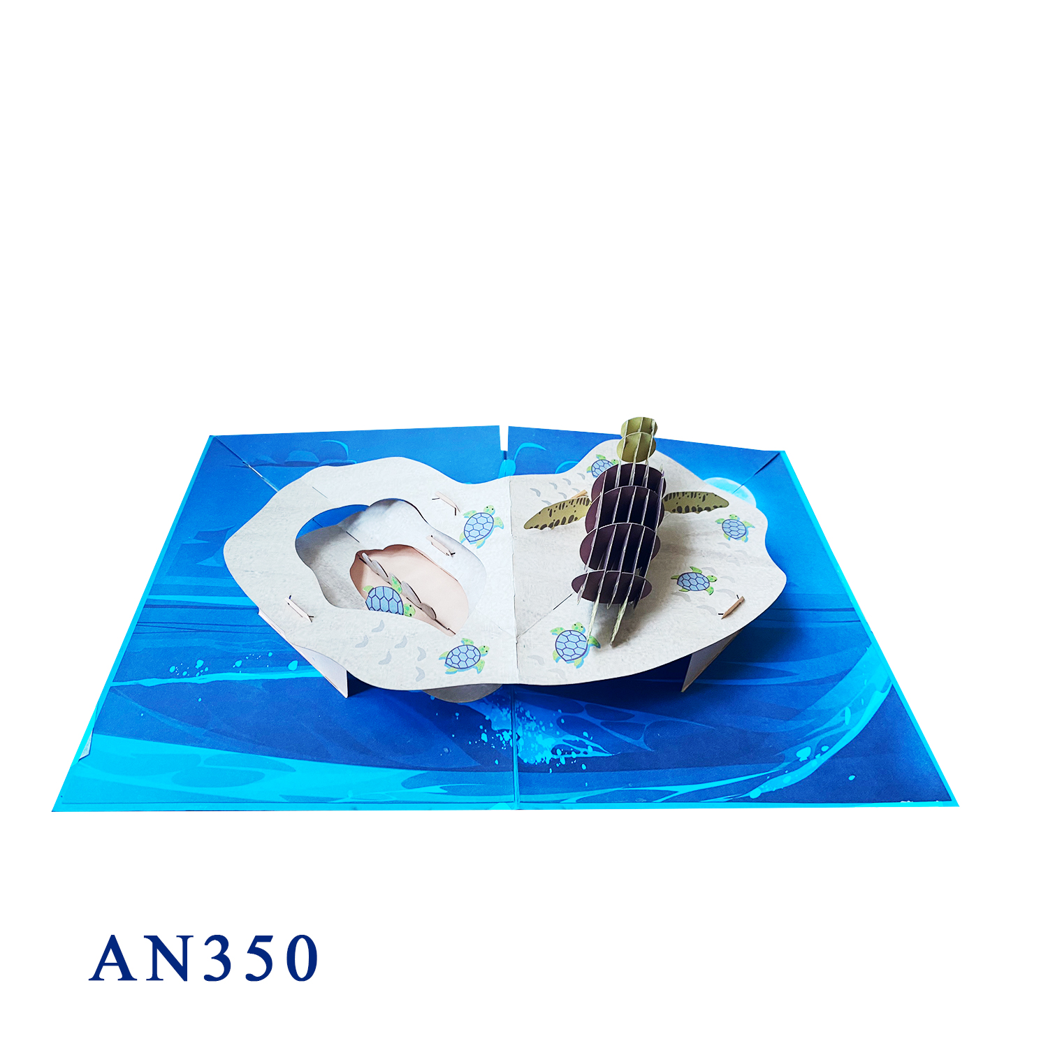 Sea Turtle Pop Up Card