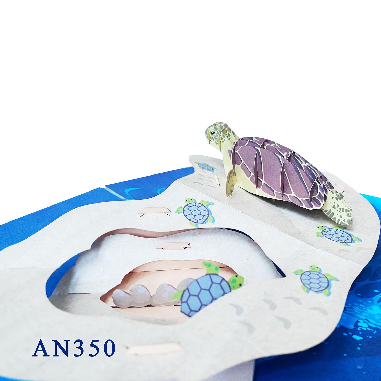 Sea Turtle Pop Up Card