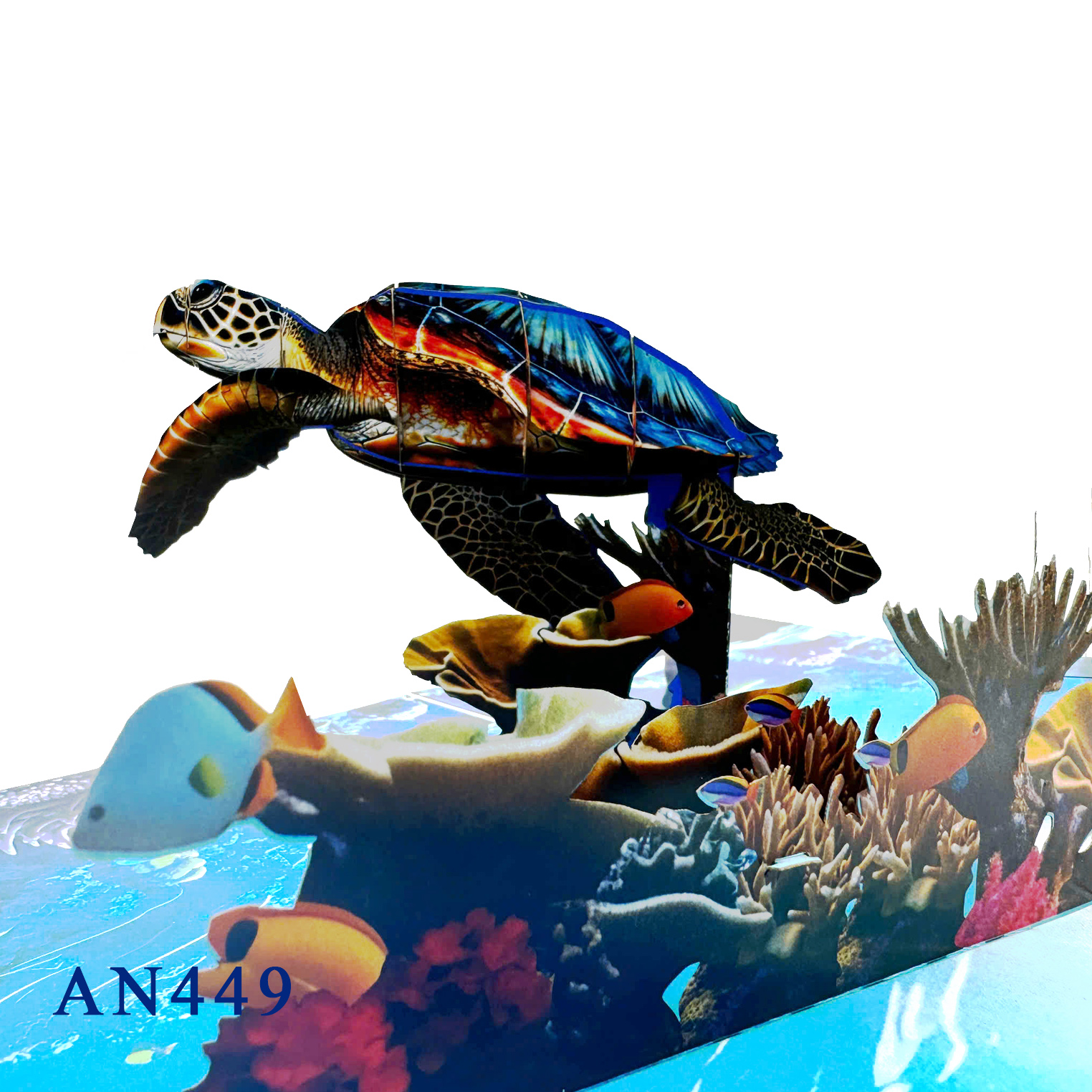 Sea Turtle Pop Up Card