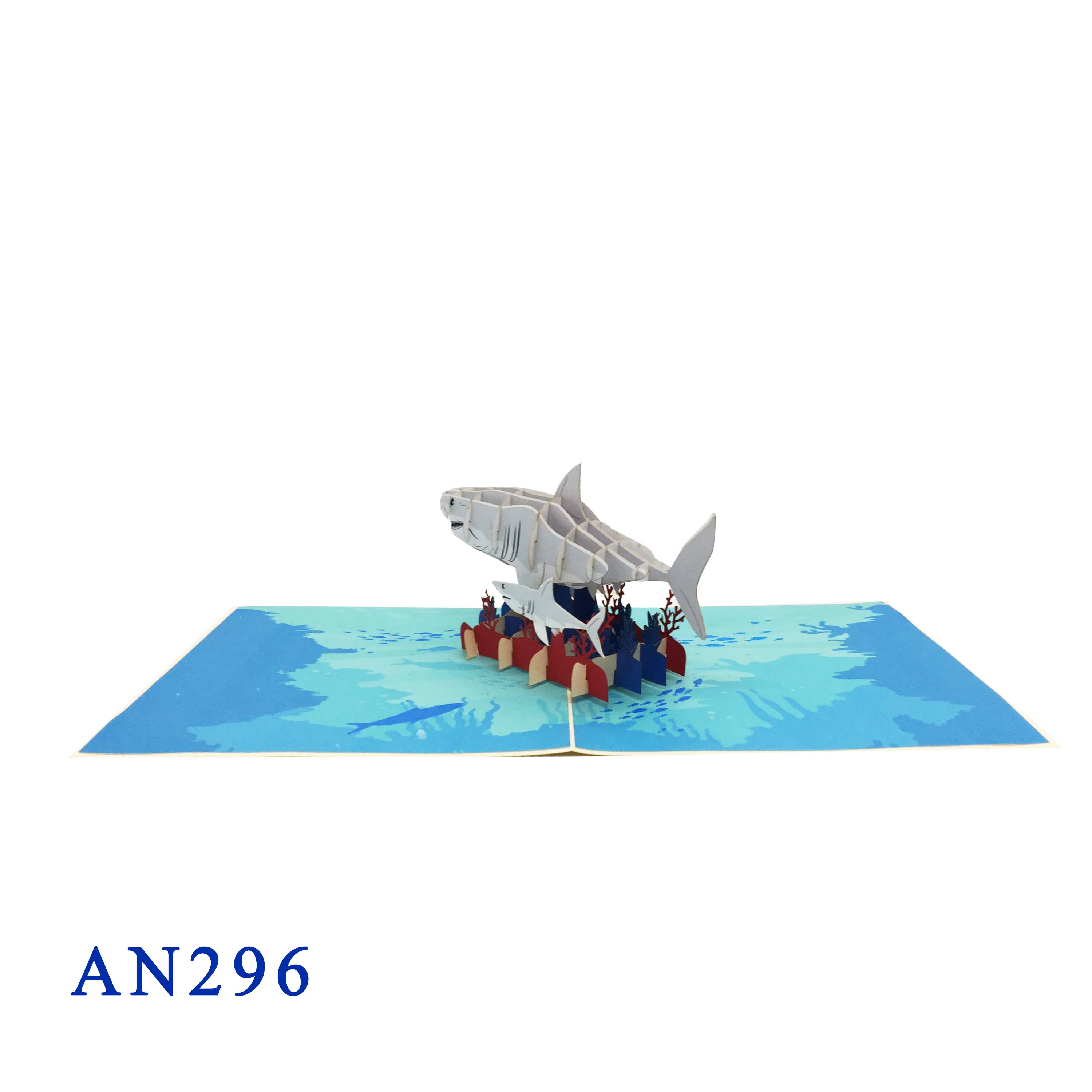 Shark Pop Up Card