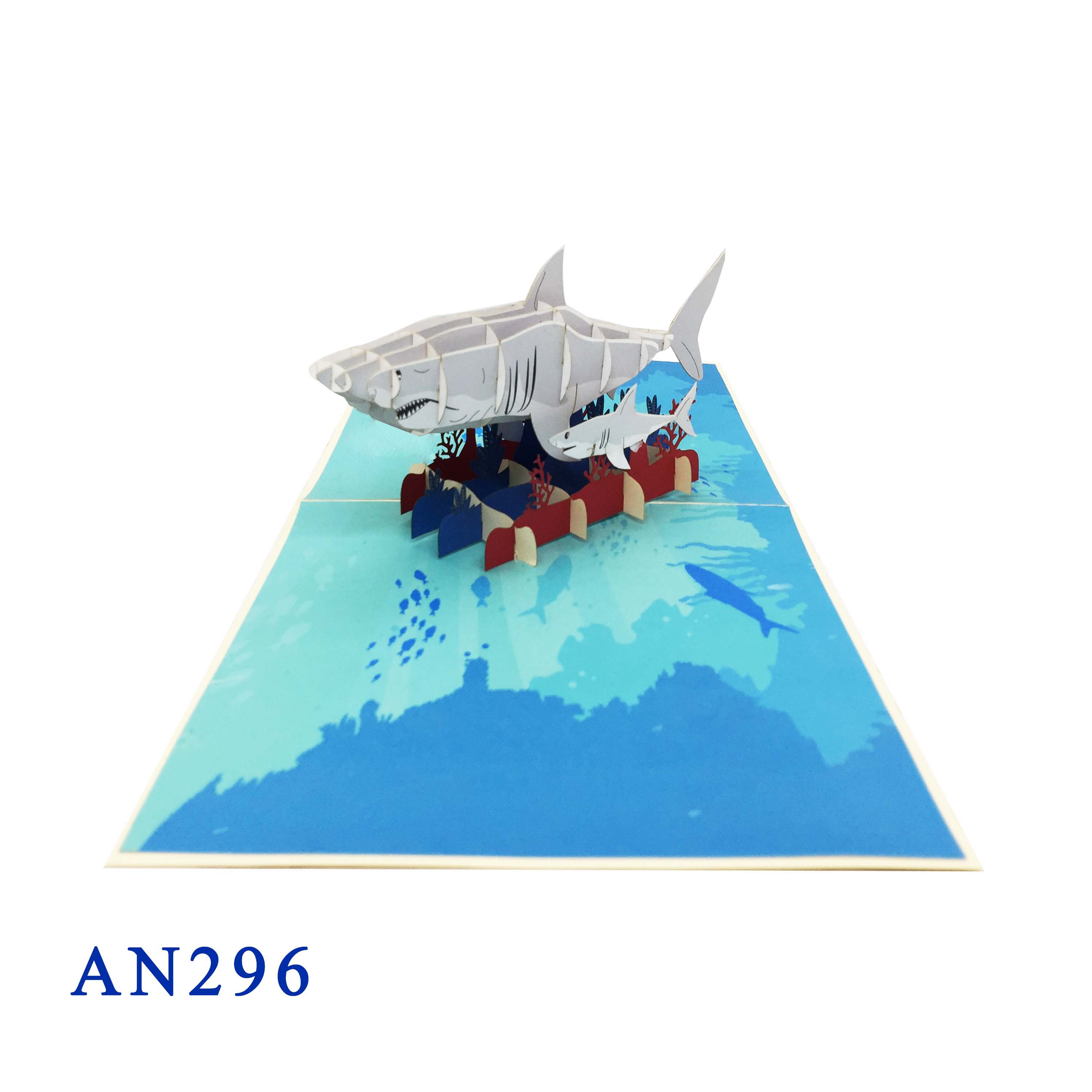 Shark Pop Up Card