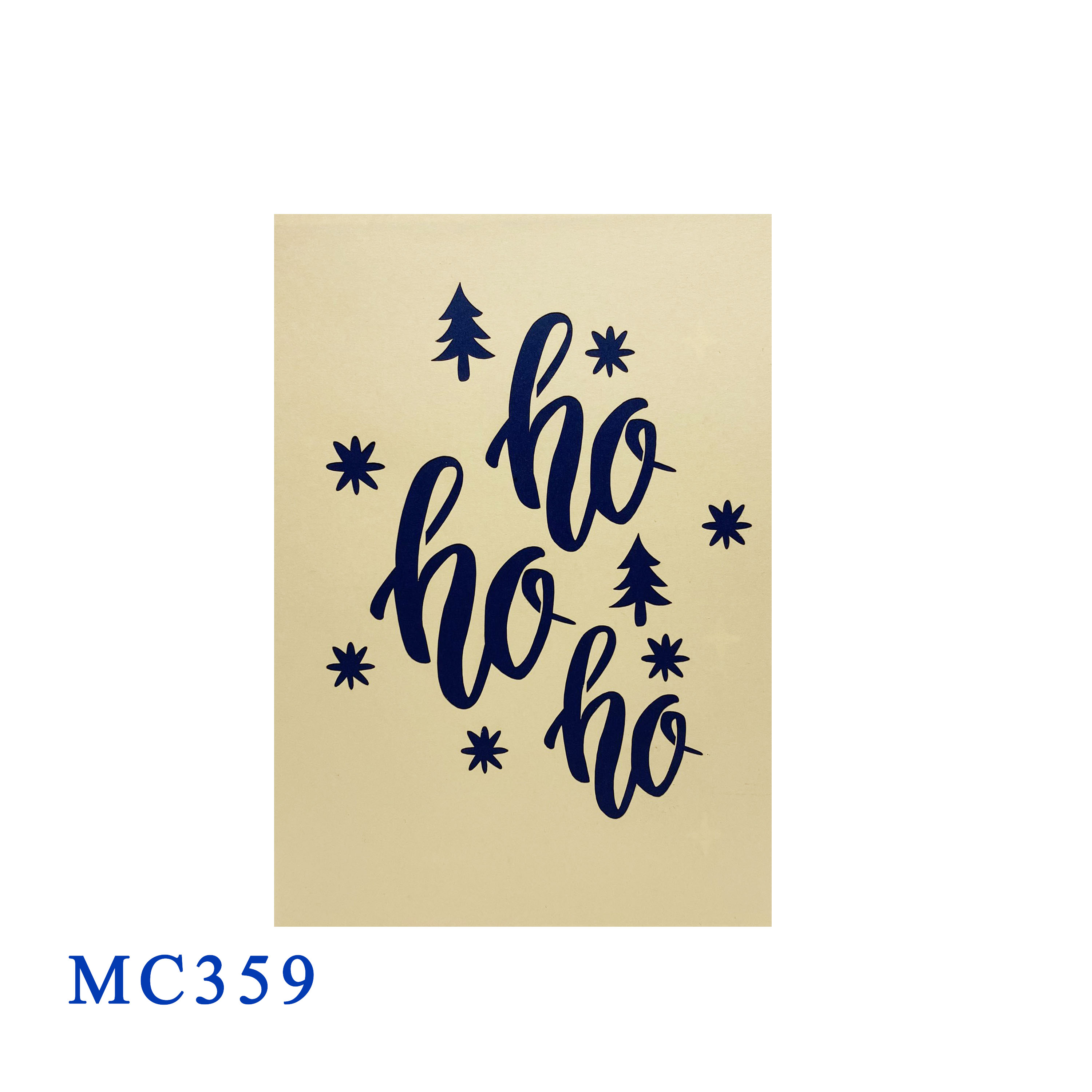 Skateboarding Santa Claus Pop Up Card