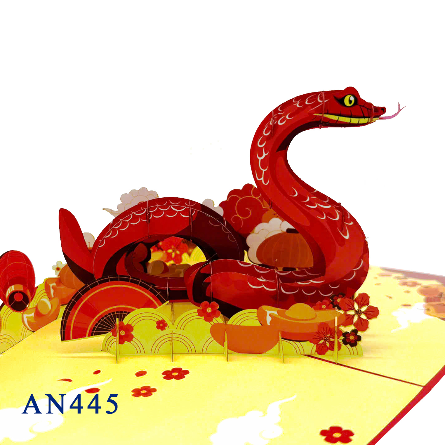 Snake Pop Up Card