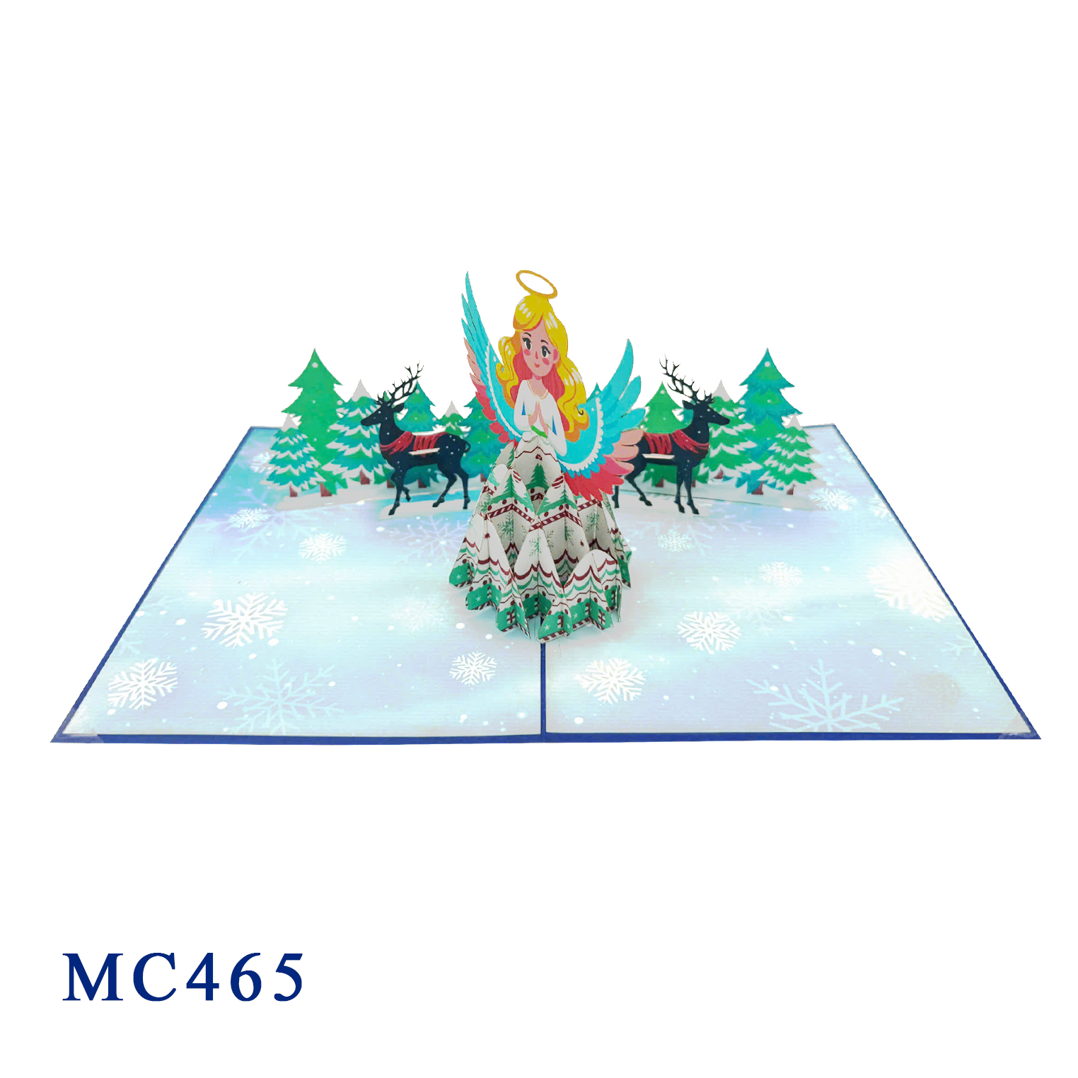 Snow Angel Pop Up Card