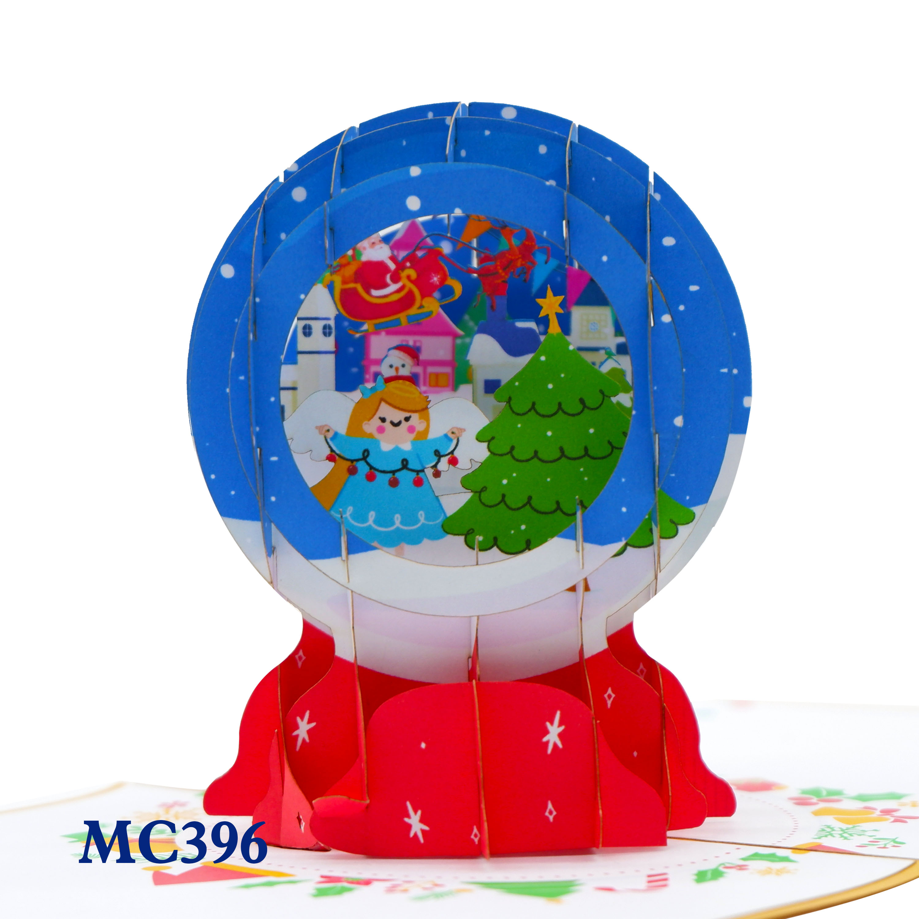 Snow Globe Pop Up Card