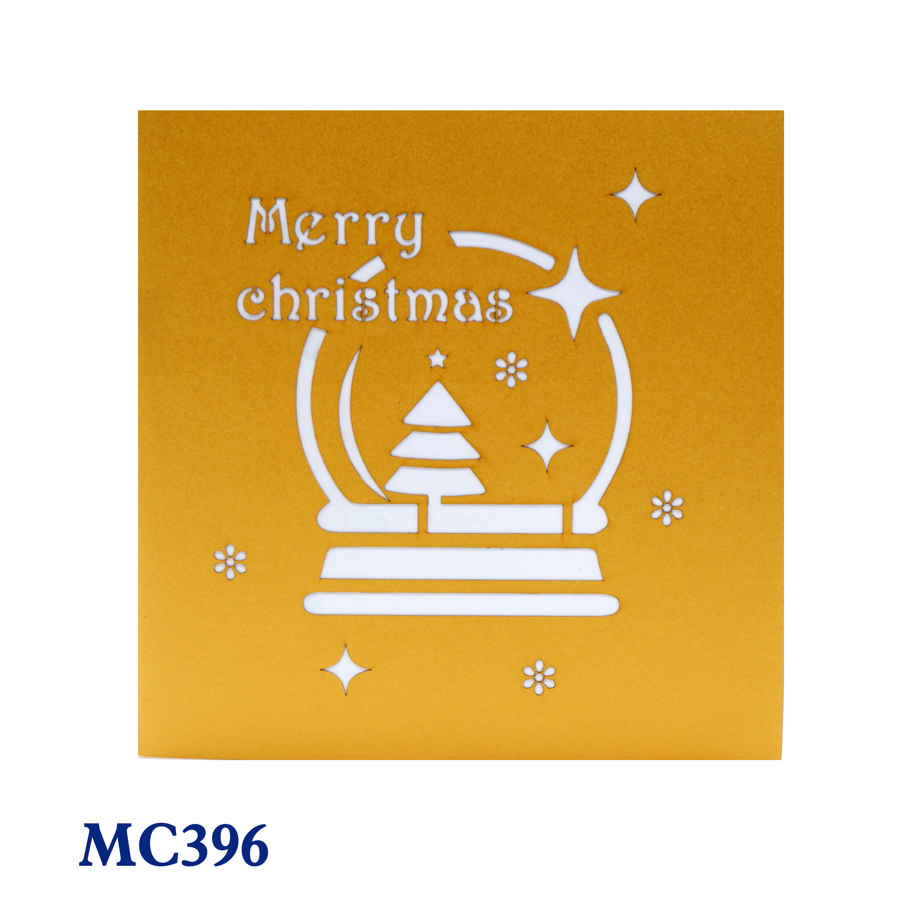 Snow Globe Pop Up Card