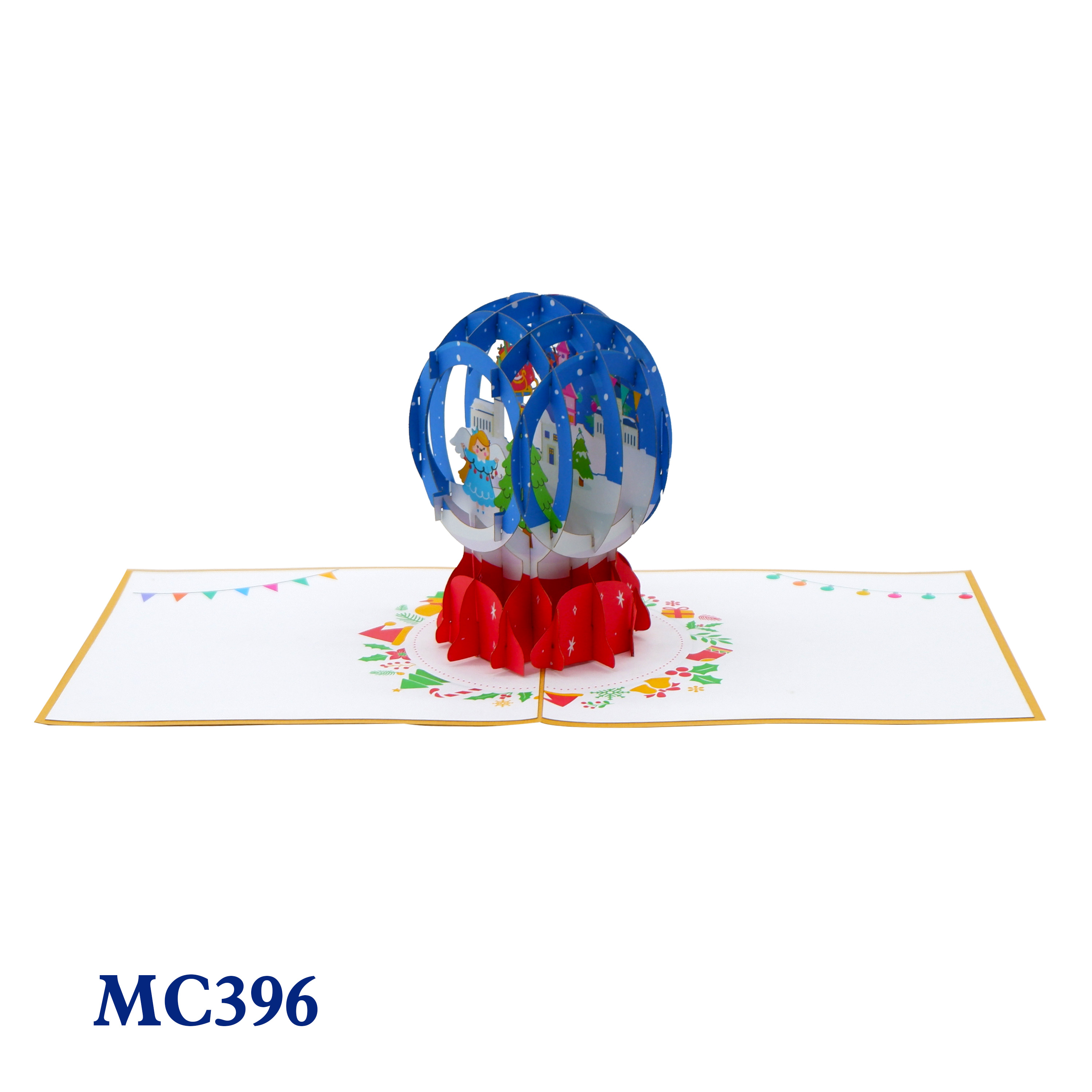 Snow Globe Pop Up Card