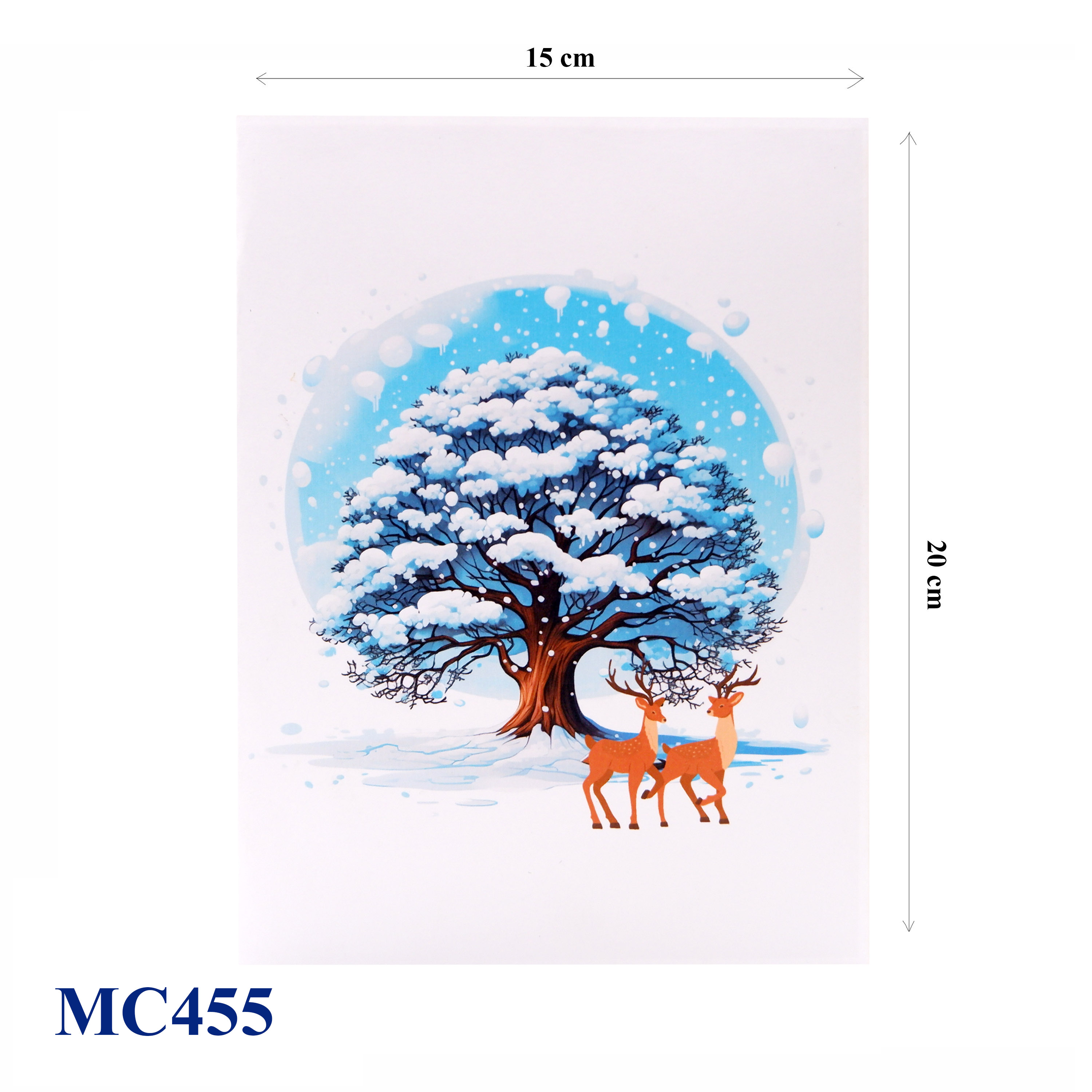 Snowflake Tree Pop Up Card