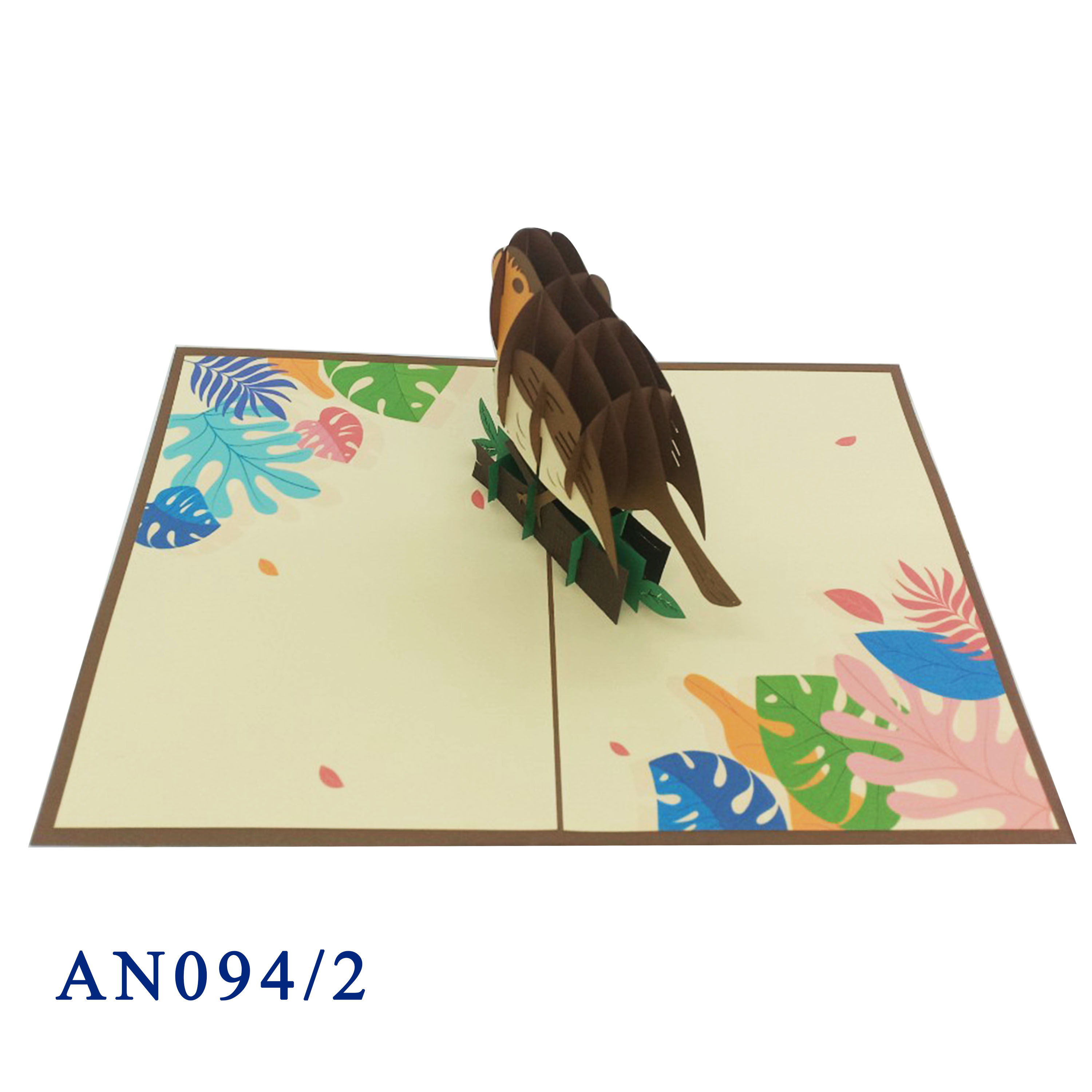 Sparrow Pop Up Card