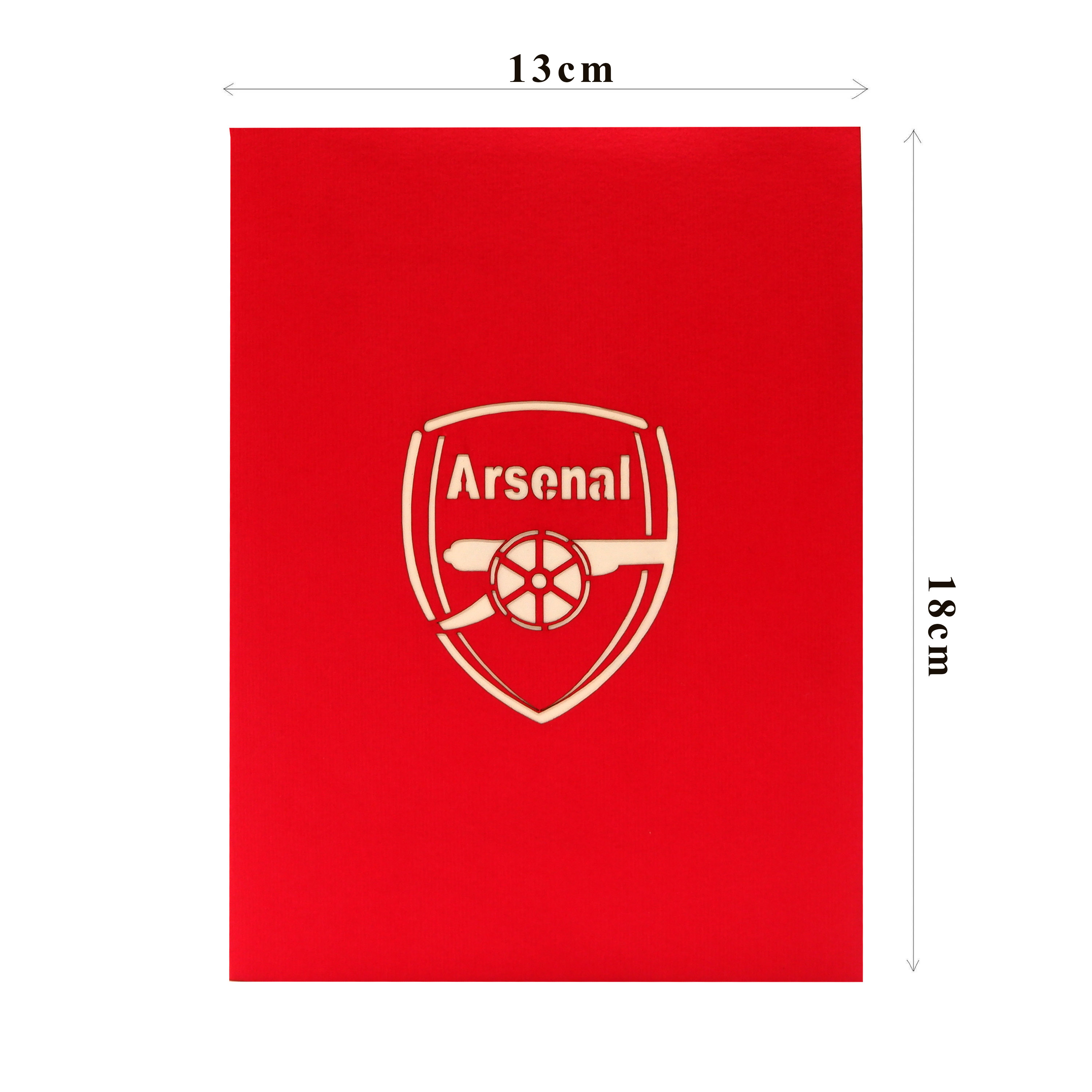Arsenal Stadium Pop Up Card