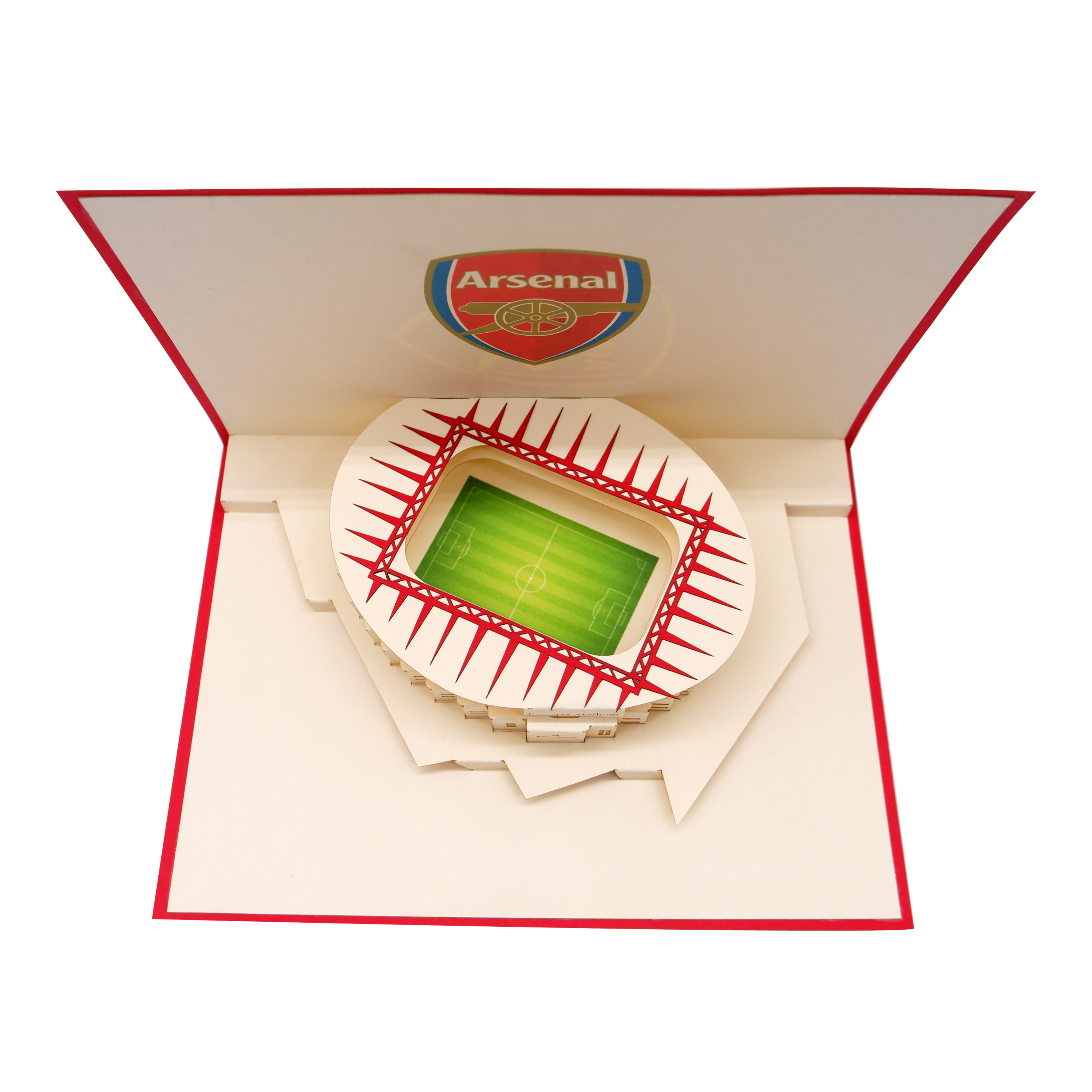 Arsenal Stadium Pop Up Card