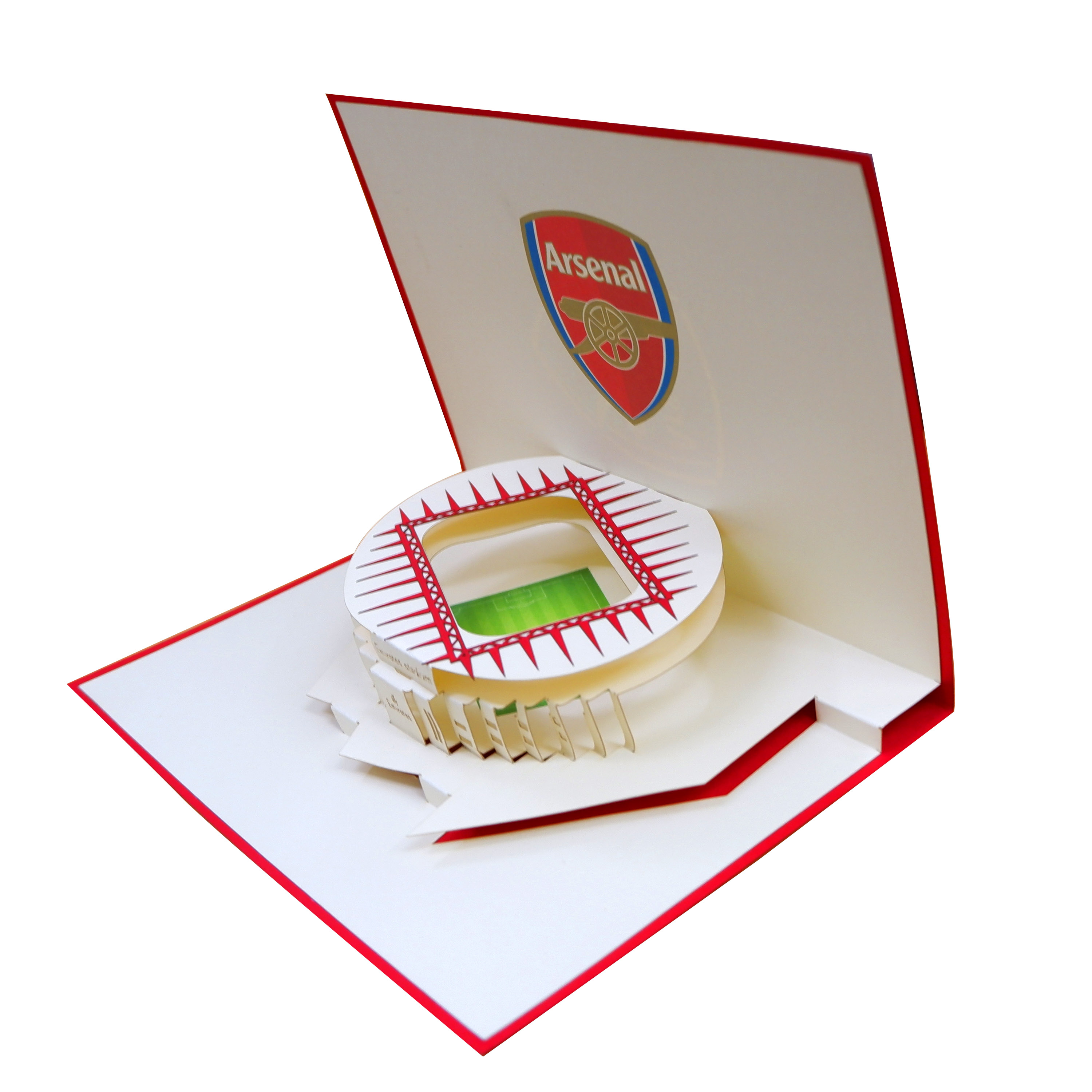 Arsenal Stadium Pop Up Card