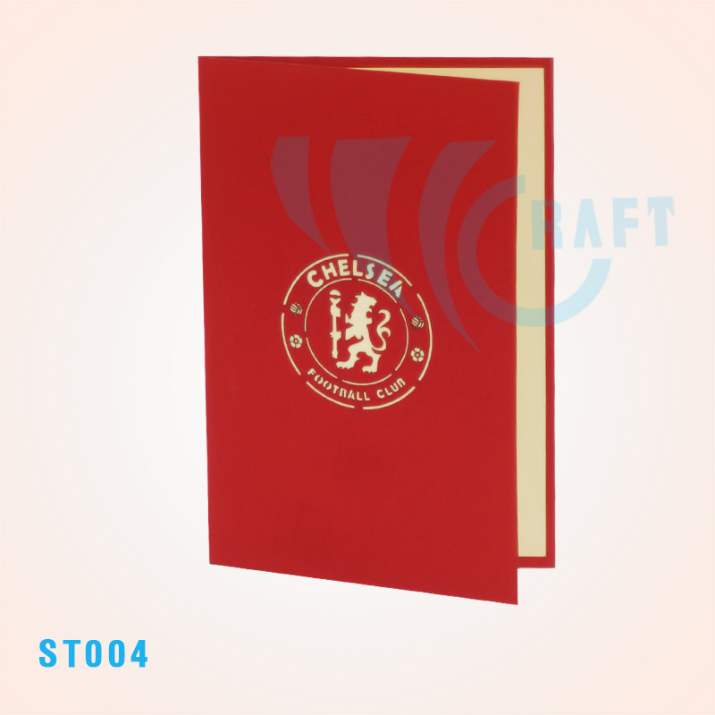 Chelsea Stadium Pop Up Card