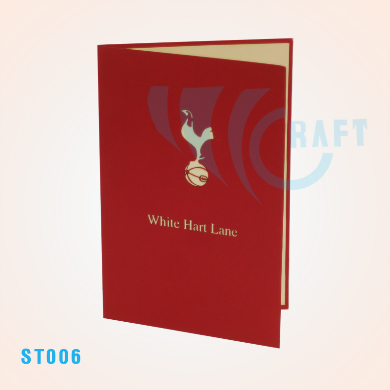 Tottenham Stadium Pop Up Card