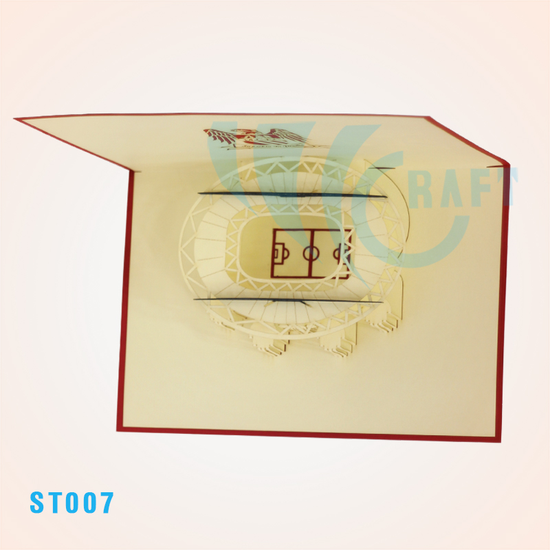 Etihad Stadium Pop Up Card