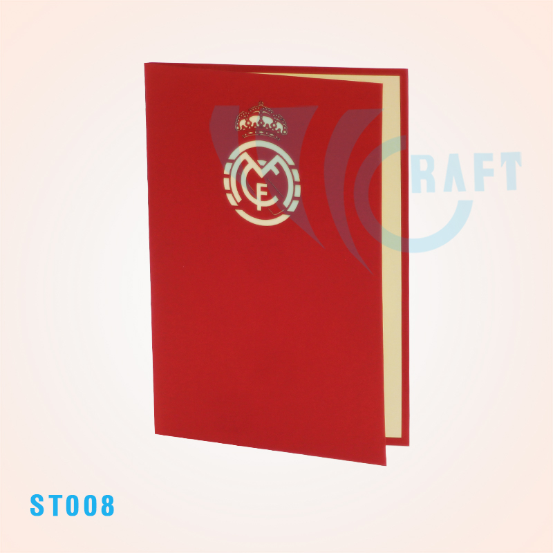 Manchester City Stadium Pop Up Card