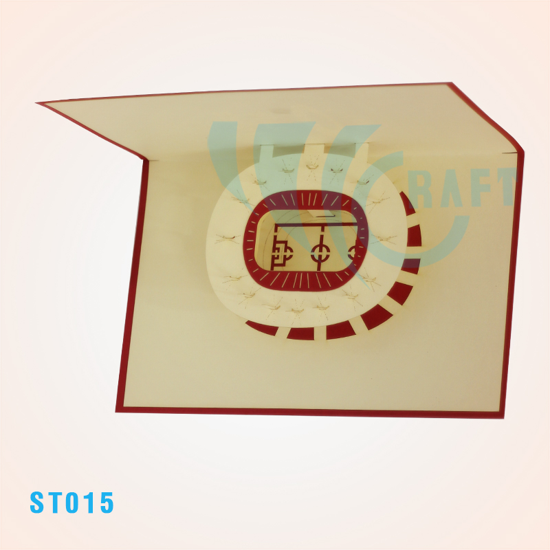 Stade De France Stadium Pop Up Card