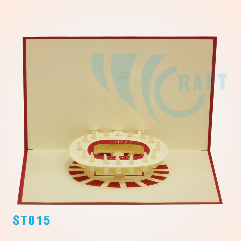 Stade De France Stadium Pop Up Card