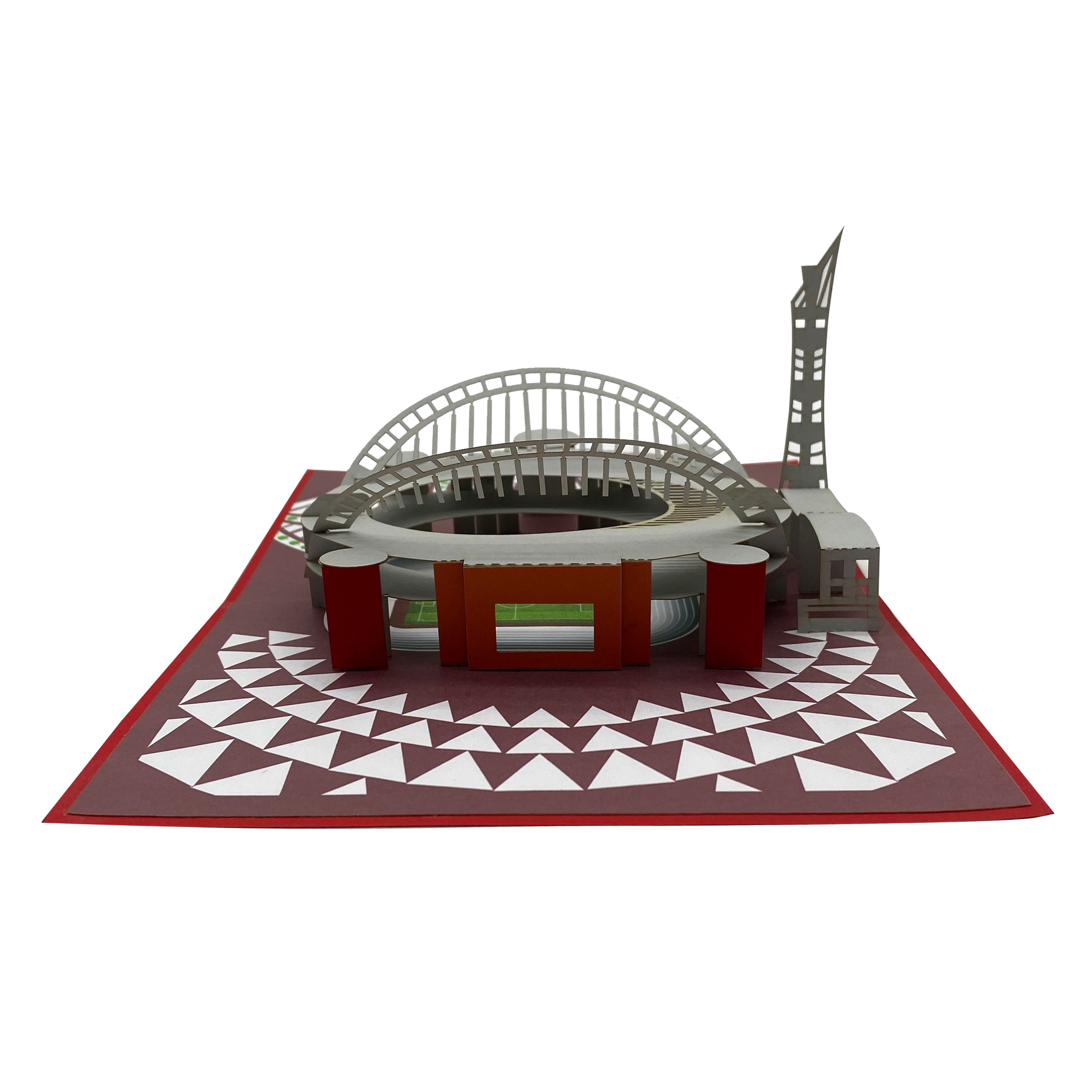 Khalif Stadium Pop Up Card