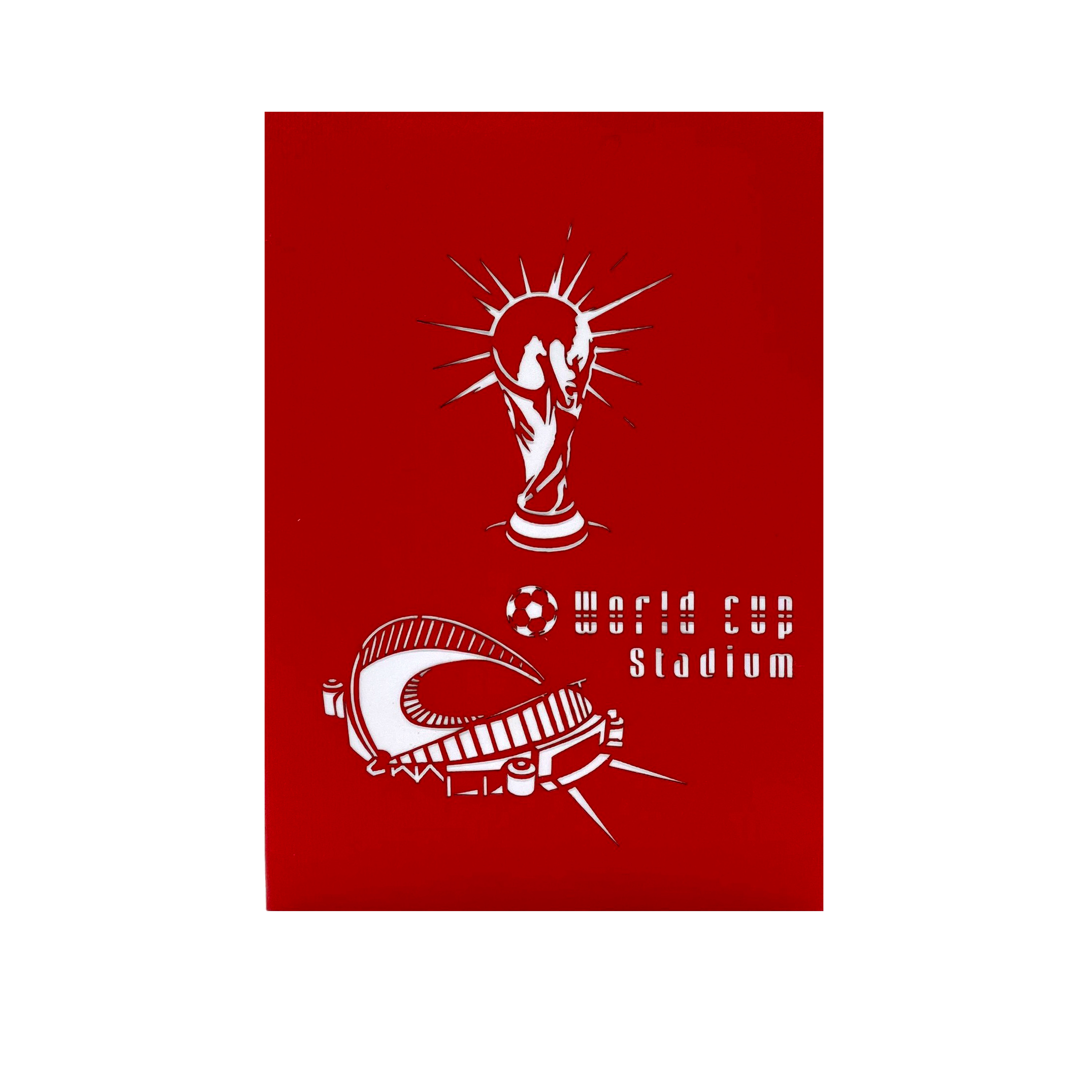 Al Janoub Stadium Pop Up Card