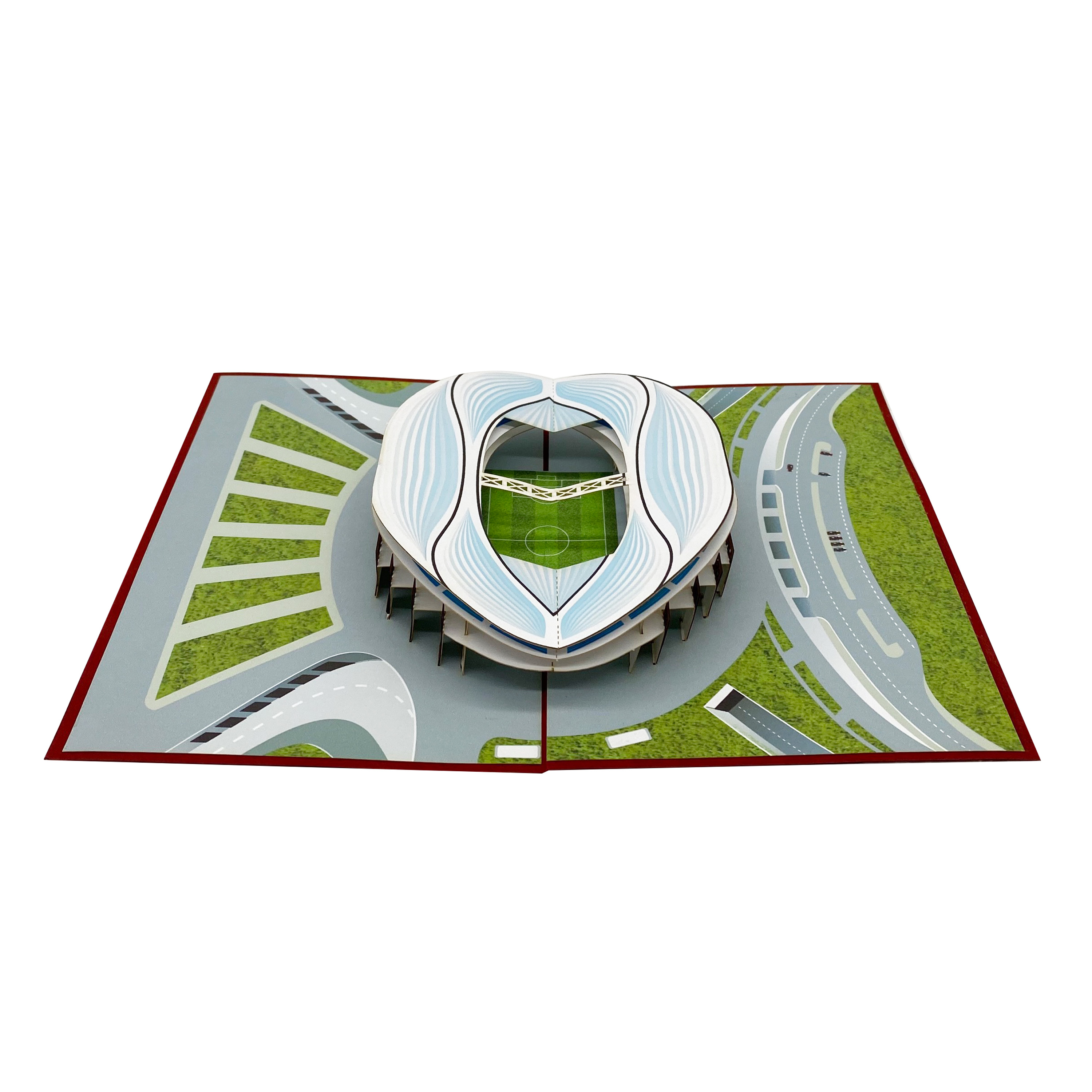 Al Janoub Stadium Pop Up Card