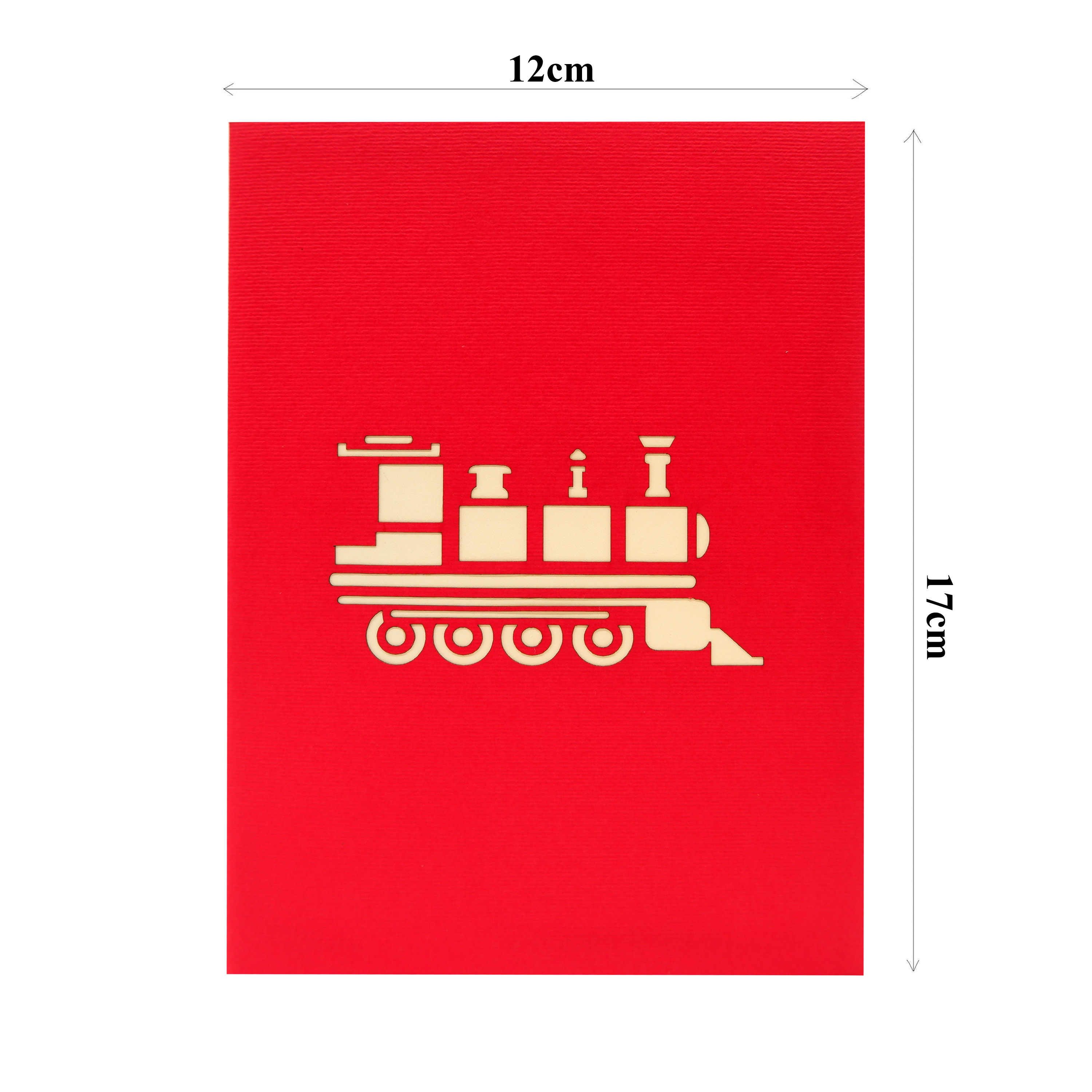 Steam Train Pop Up Card