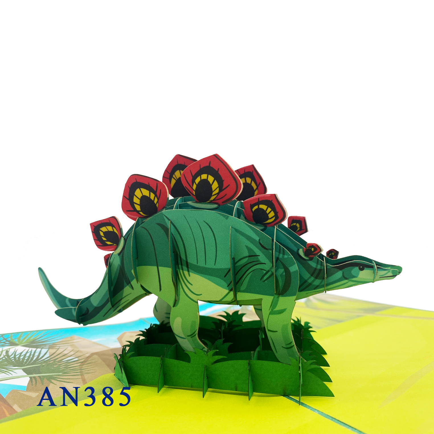 Stegosaurus 2 Pop Up Card