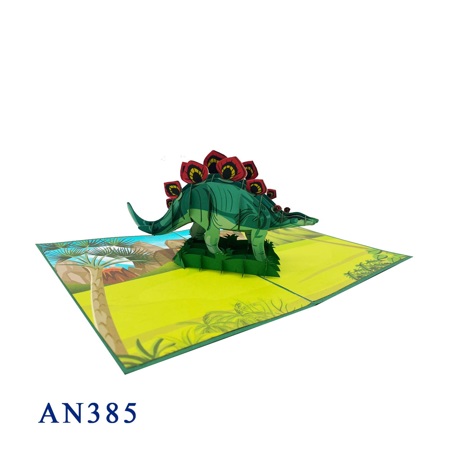 Stegosaurus 2 Pop Up Card