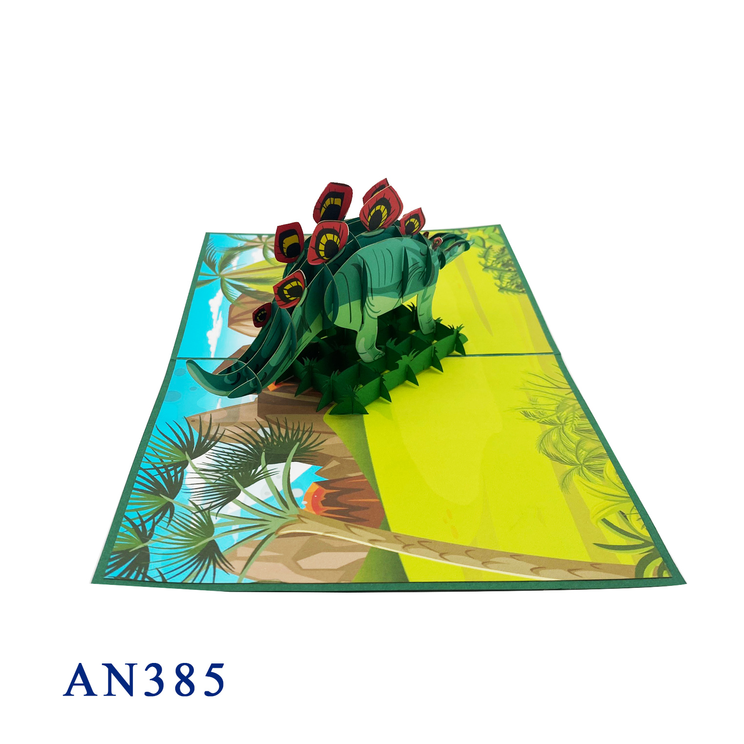Stegosaurus 2 Pop Up Card