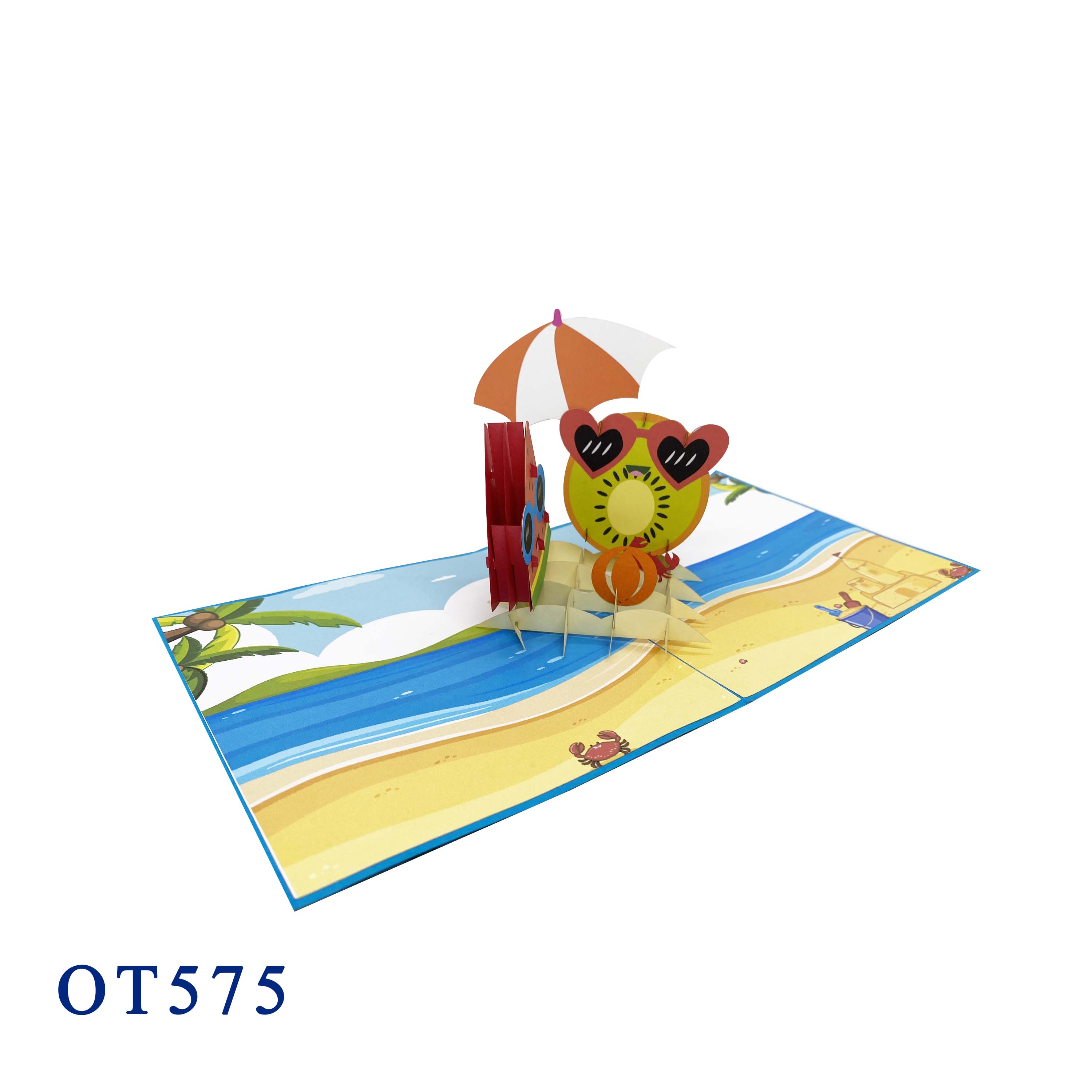 Summer Fruits Pop Up Card